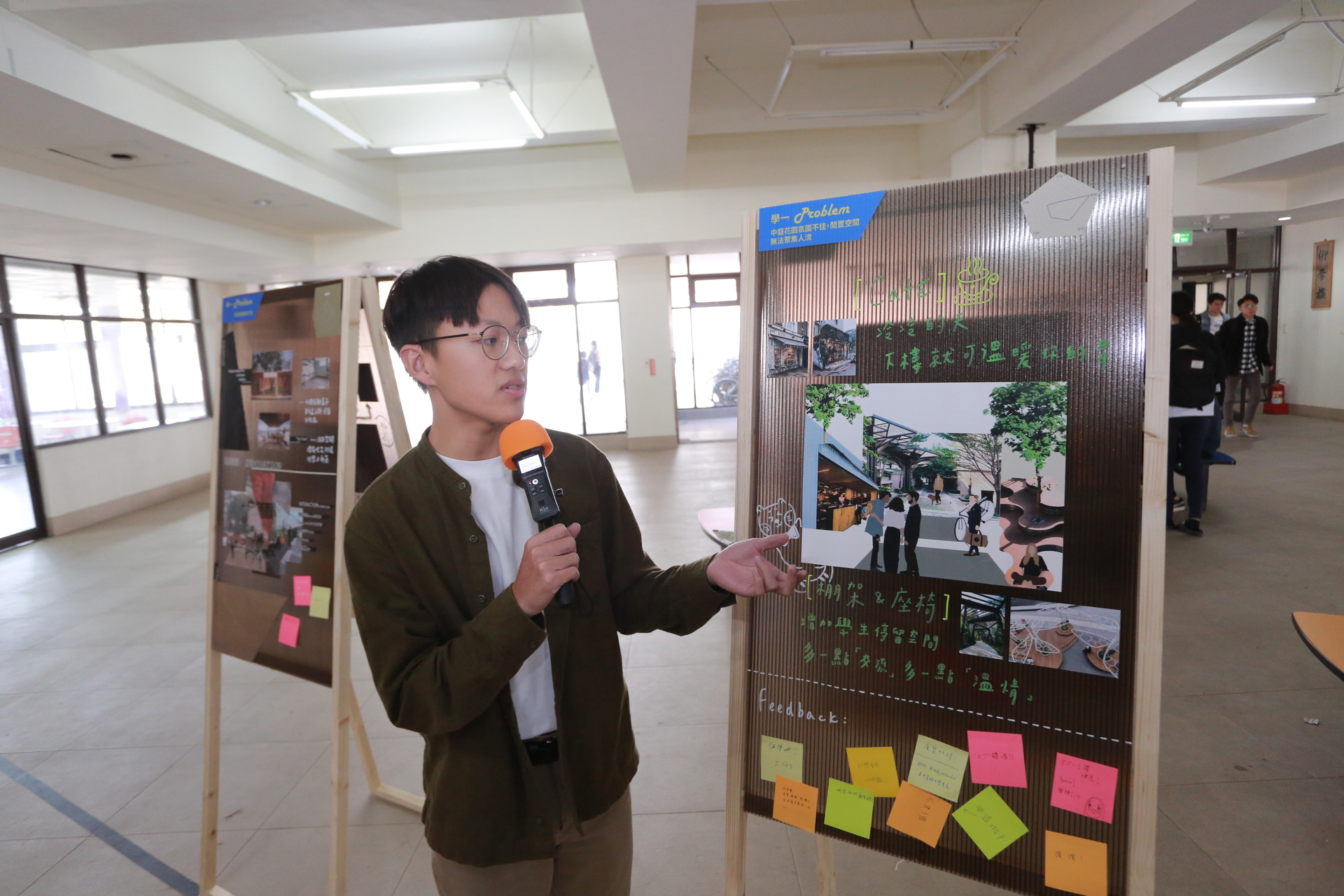 國立高雄大學建築學系師生,以使用者視角,針對校內學生宿舍公共空間提出改造方案圖片