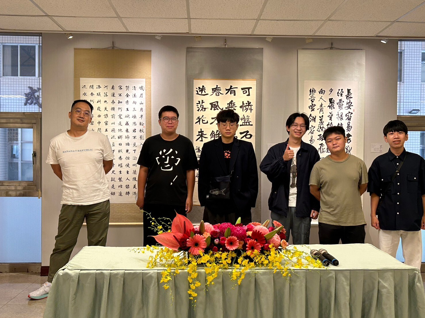「墨隅-高雄三校書法社聯展」4日開幕登場，展期至13日03