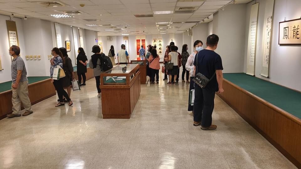 「墨隅-高雄三校書法社聯展」4日開幕登場，展期至13日05