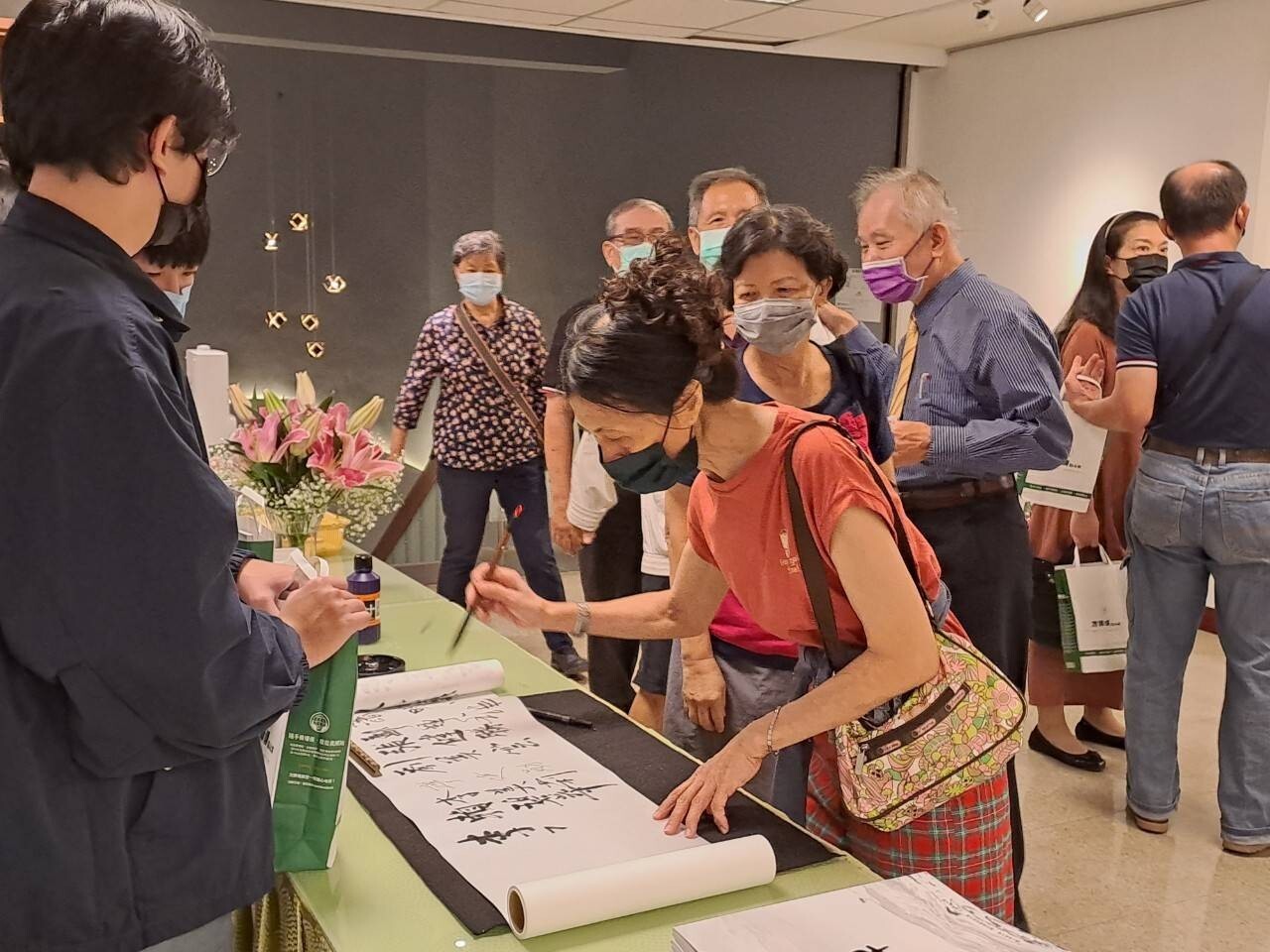 「墨隅-高雄三校書法社聯展」4日開幕登場，展期至13日07