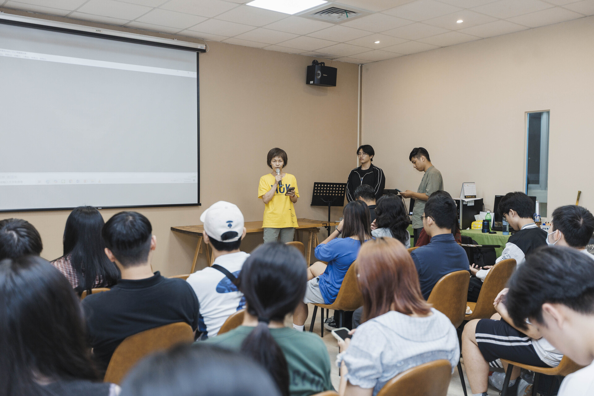 高大原資中心邀導演分享《原來我們不核》001