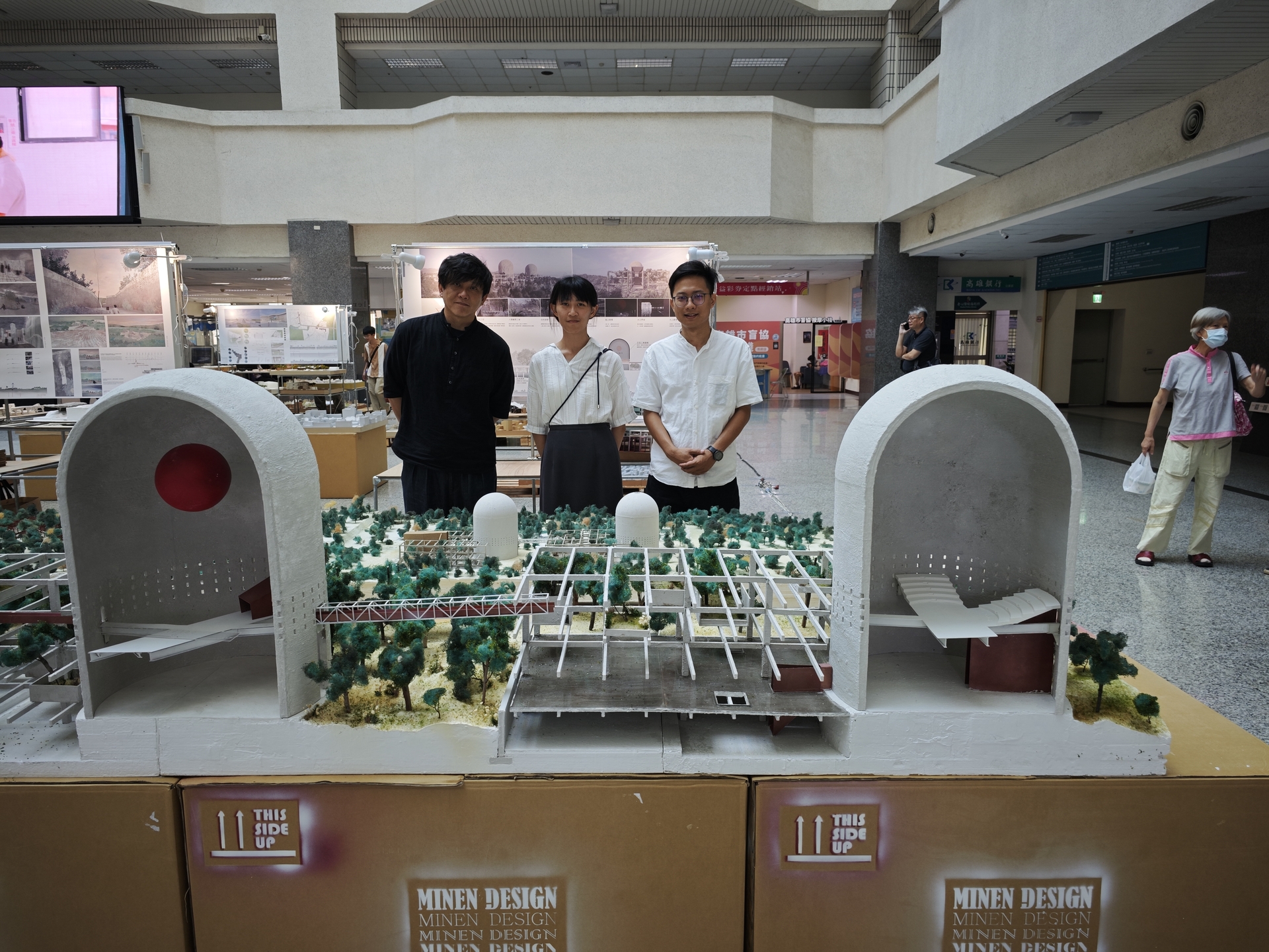 高雄大學建築系第三屆（114級）畢業設計展高市府中庭登場017