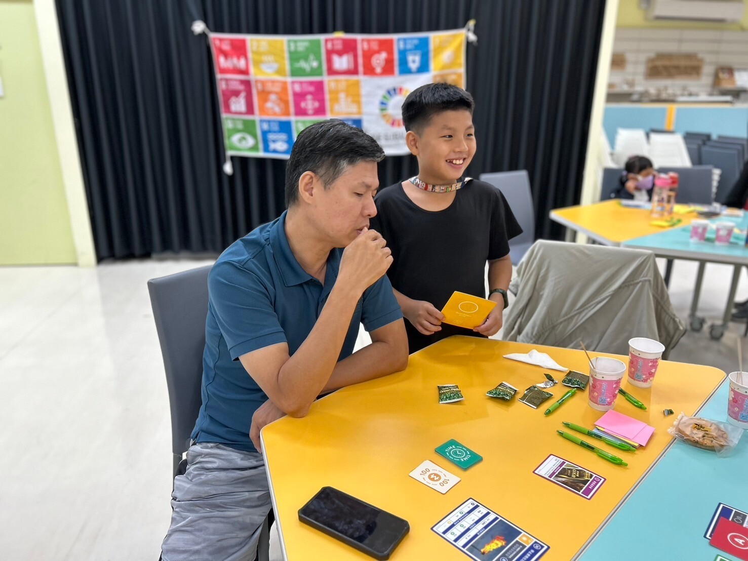 高雄大學創新學院、朝邦文教基金會共辦「2030 SDGs Game」005