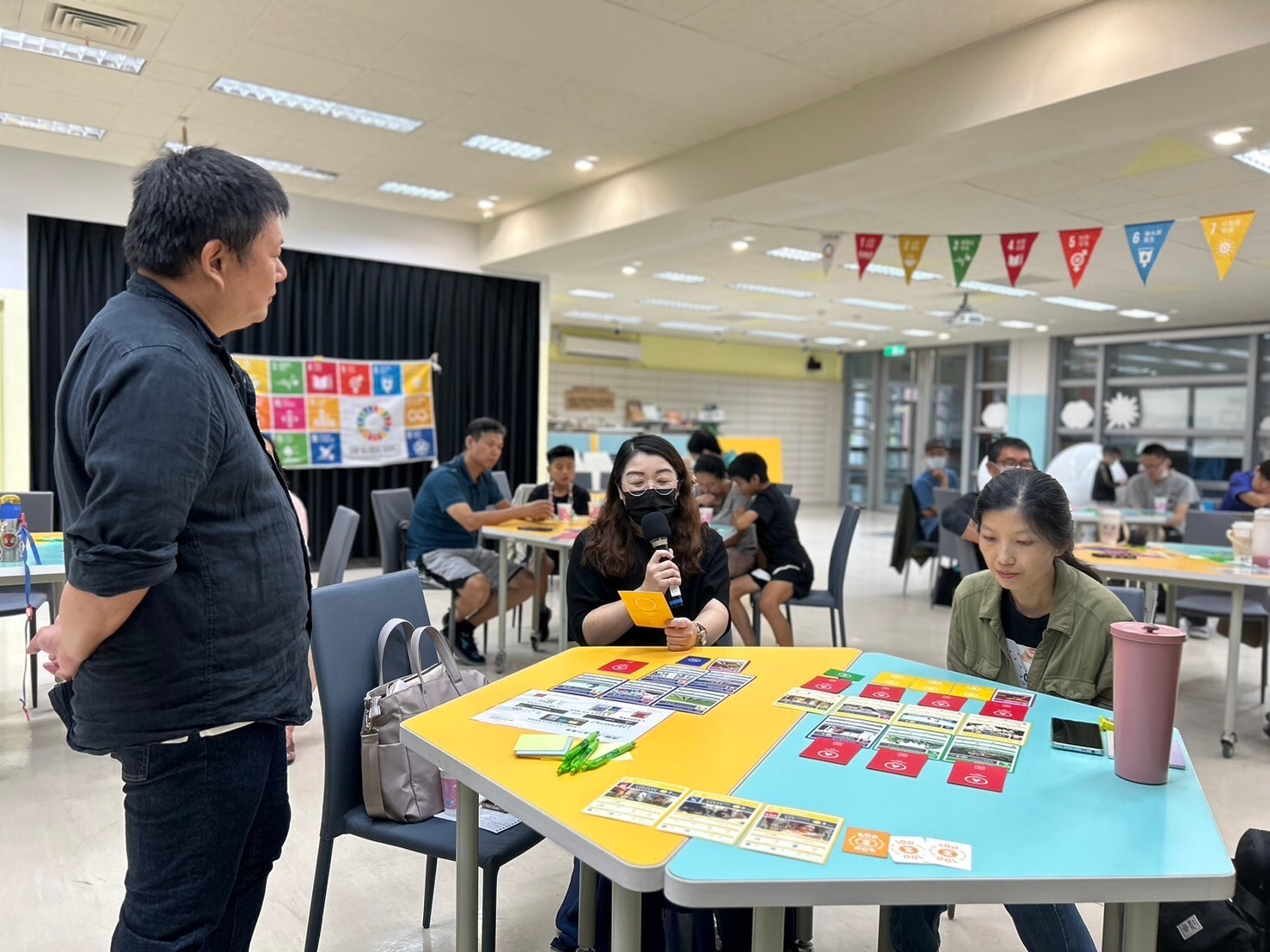 高雄大學創新學院、朝邦文教基金會共辦「2030 SDGs Game」008