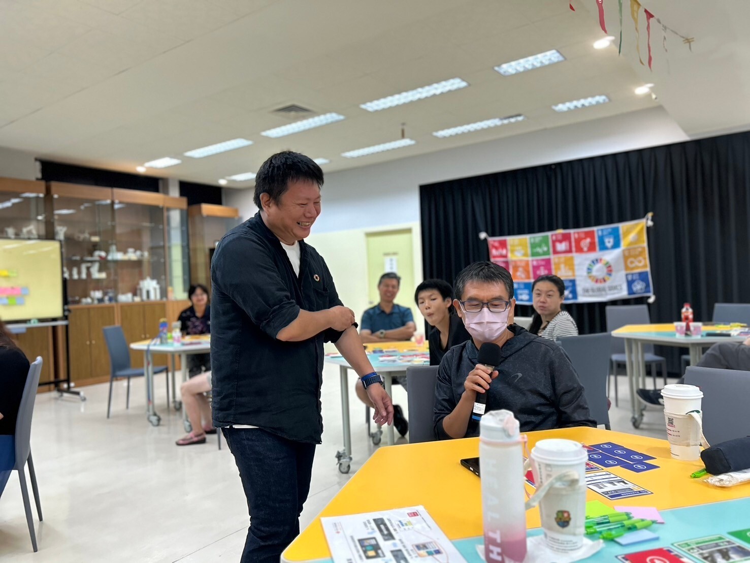 高雄大學創新學院、朝邦文教基金會共辦「2030 SDGs Game」009