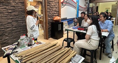 原資中心開設「排灣nasi──鼻笛藝術」課程，邀請師生體驗原民技藝
