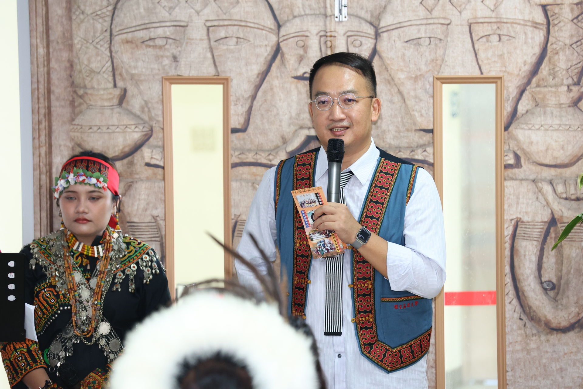 National University of Kaohsiung (NUK) held the opening ceremony of the "Indigenous Students Resources Center" on the 18th. 005