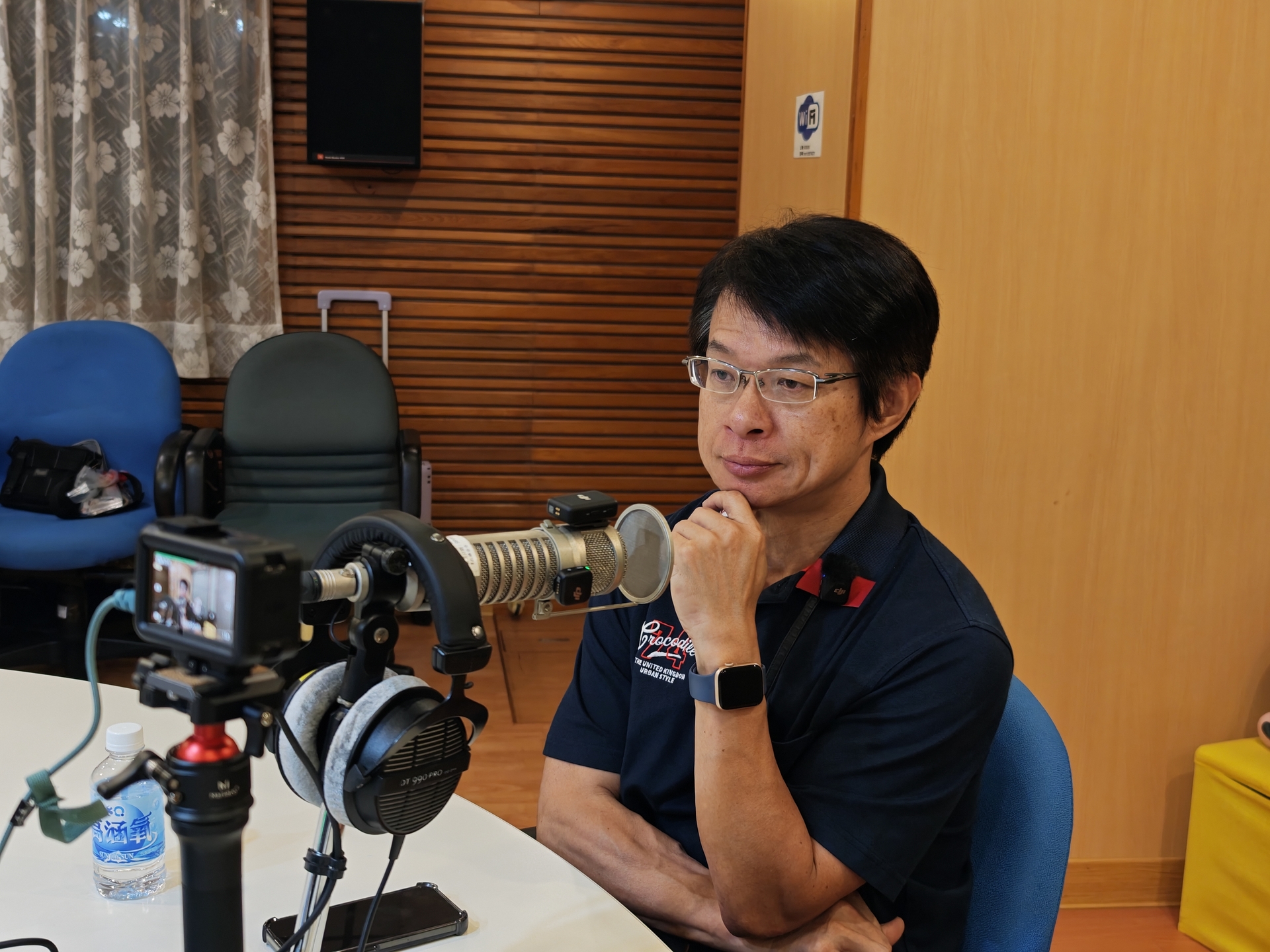 高雄大學EMBA中心主任翁銘章接受教廣節目Tea Time時光》專訪006圖片