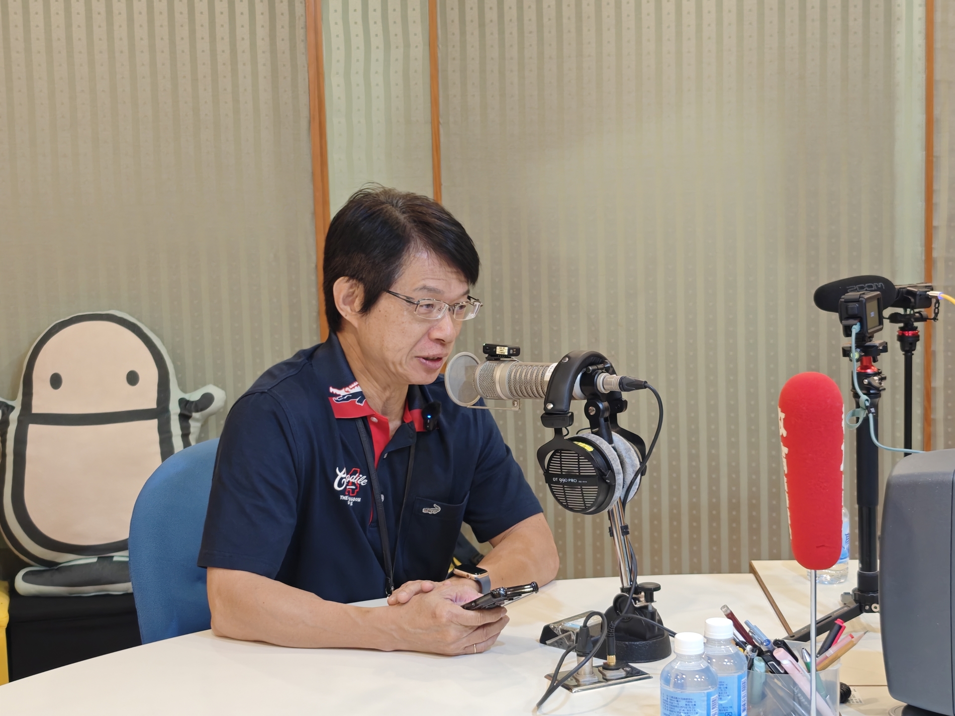 高雄大學EMBA中心主任翁銘章接受教廣節目Tea Time時光》專訪007圖片