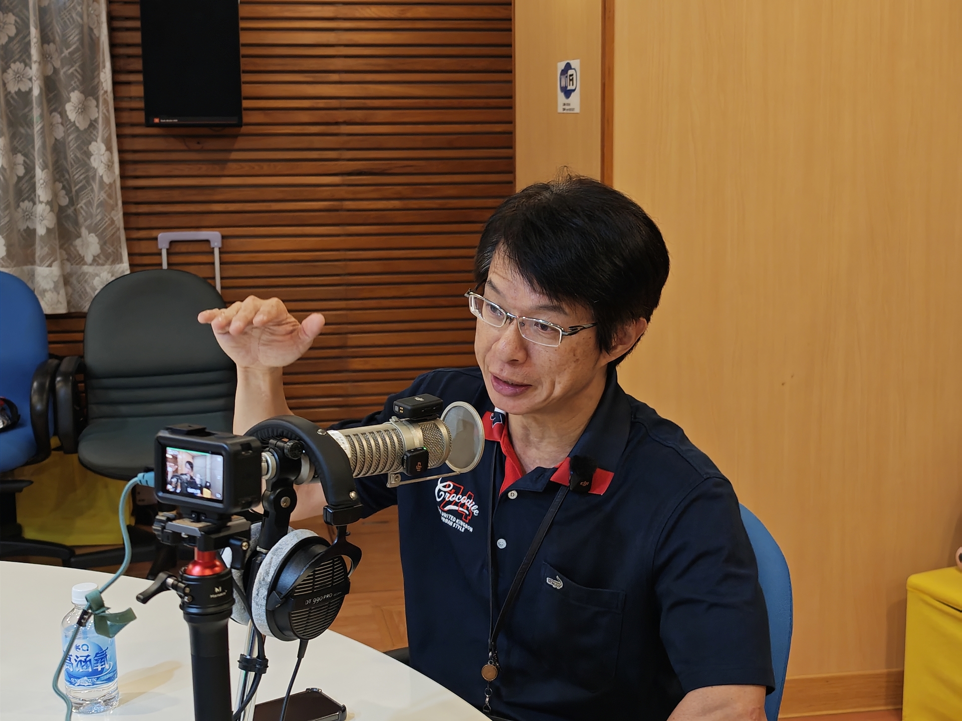 高雄大學EMBA中心主任翁銘章接受教廣節目Tea Time時光》專訪009圖片