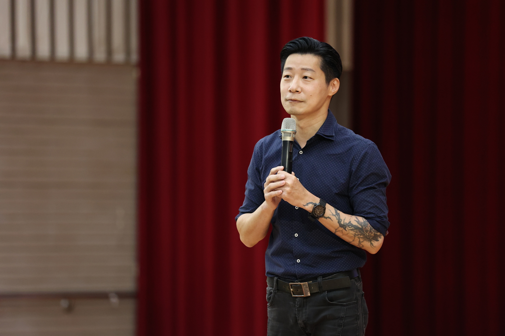 高大卓越講座邀請立委林昶佐演講08