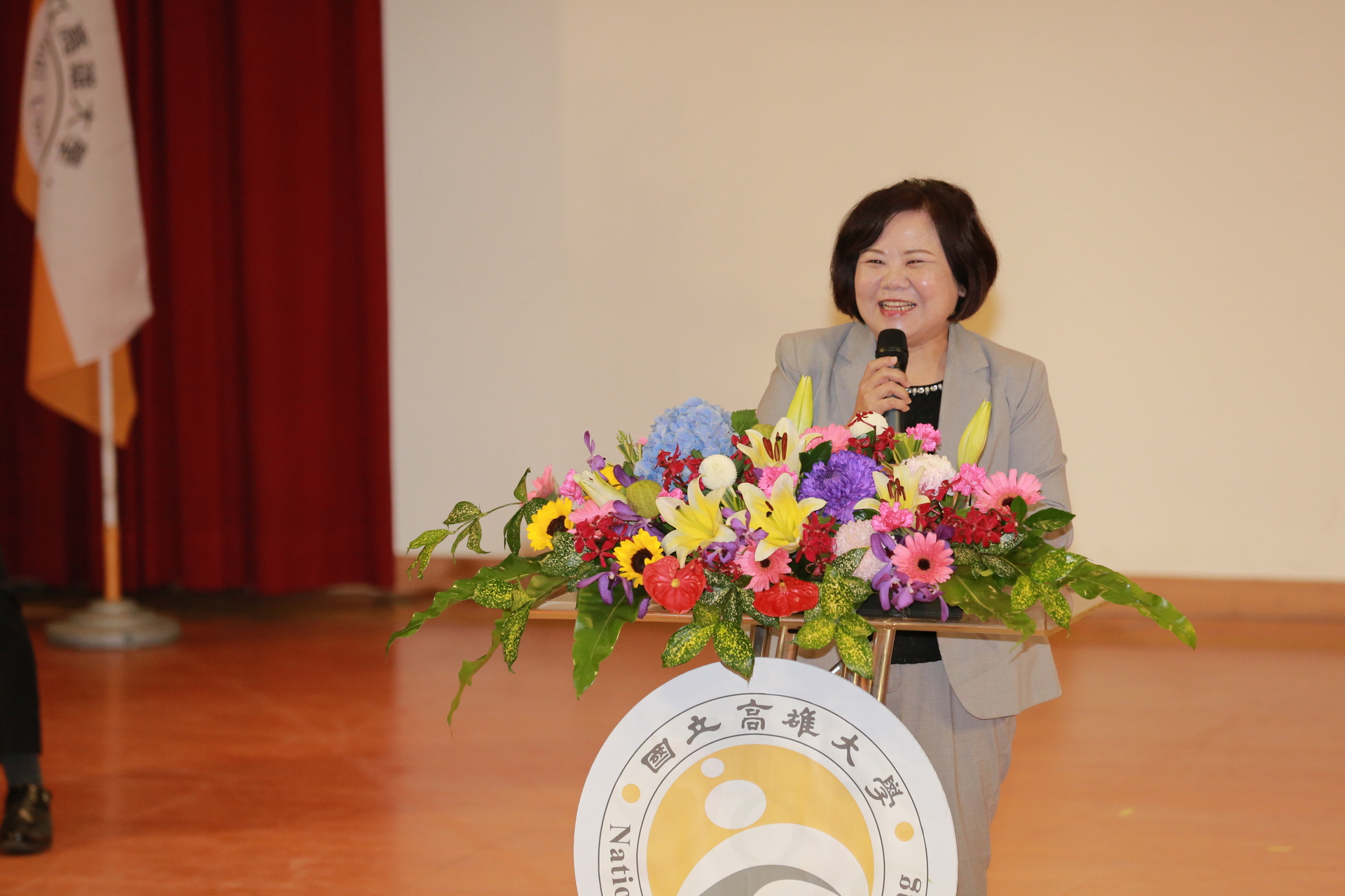 致詞貴賓、勞動部部長許銘春