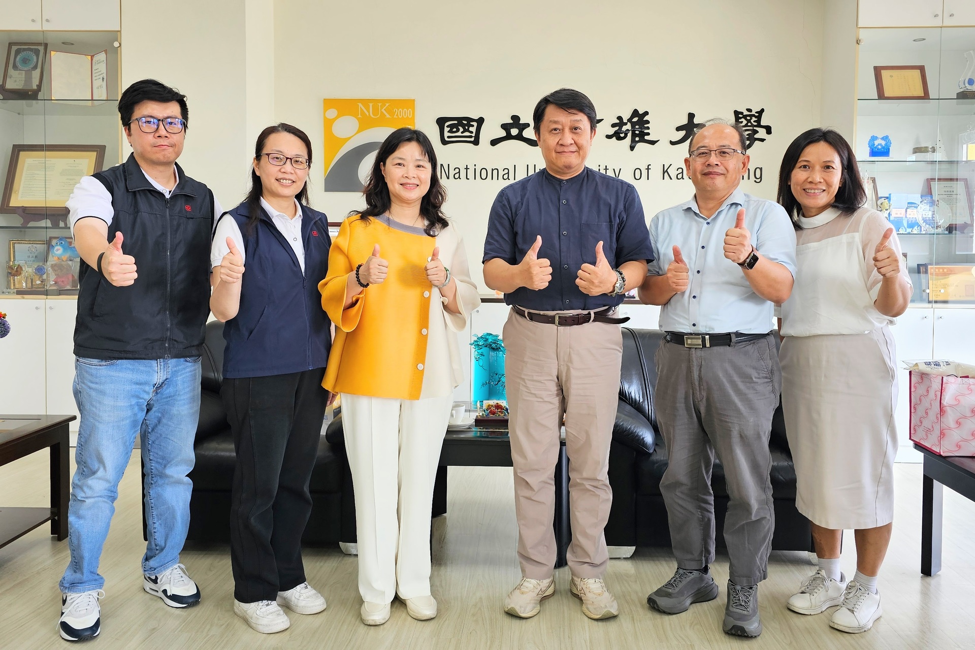 高雄大學攜手臻鼎科技集團 啓動「AI智慧電路板學程」001圖片