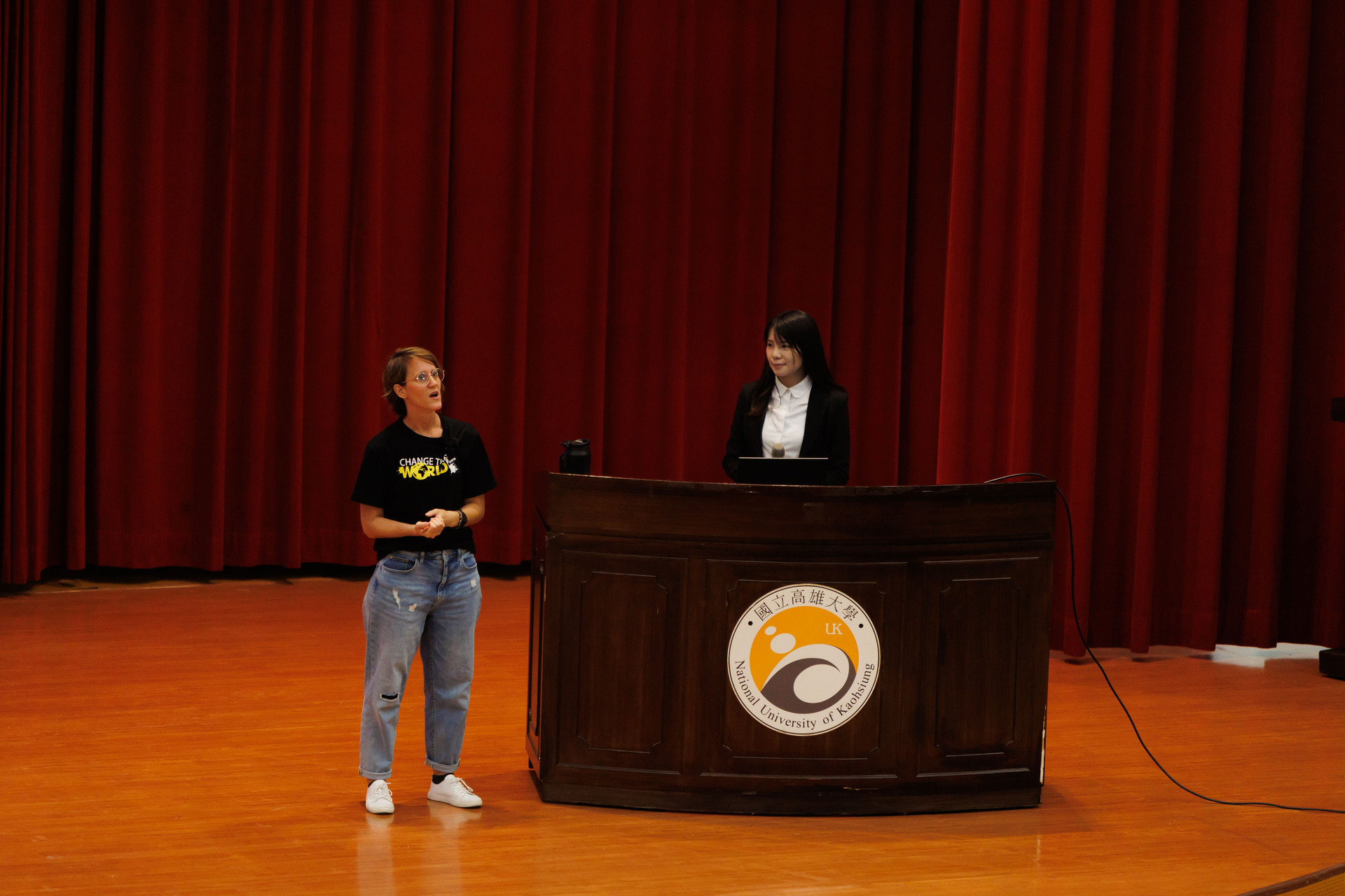 "Shoes for Life" Project Promoter Kara's Speech 007