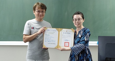 「環境倫理與永續」邀請好食機農食整合有限公司執行長謝昇佑專講
