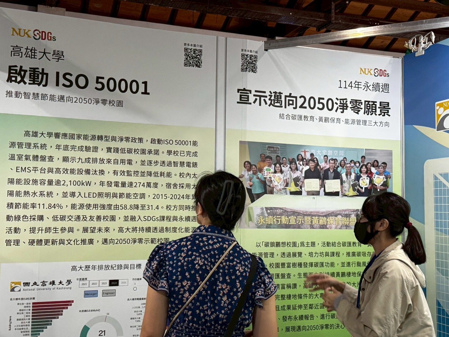 高雄大學攜手日月光環保永續基金會參與台灣氣候行動博覽會,透過永續教育與科技創新展現淨零行動力014圖片