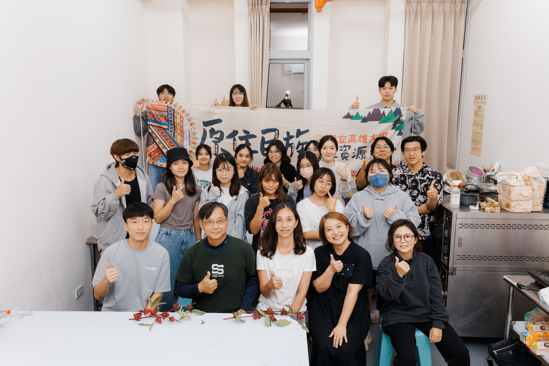 原資中心「洛神提拉米蘇」體驗課 帶領學生認識原民食材文化與應用003圖片