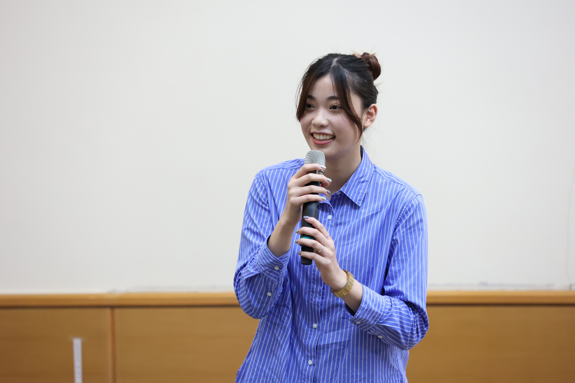 運動嘉年華《名人講座》邀請跆拳道國手羅嘉翎分享競技生涯的心路歷程001