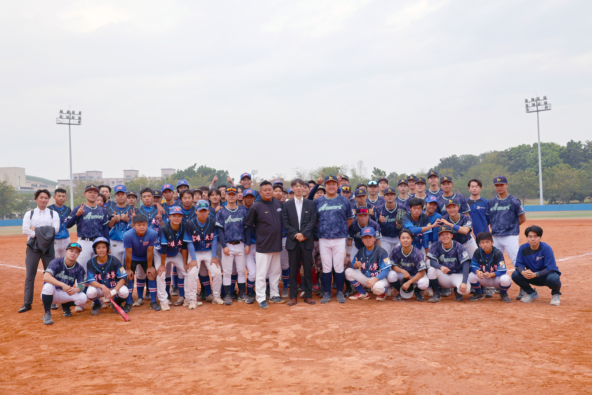 日本青森大學棒球隊來台交流 與國立高雄大學進行友誼賽深化國際體育交流 001圖片