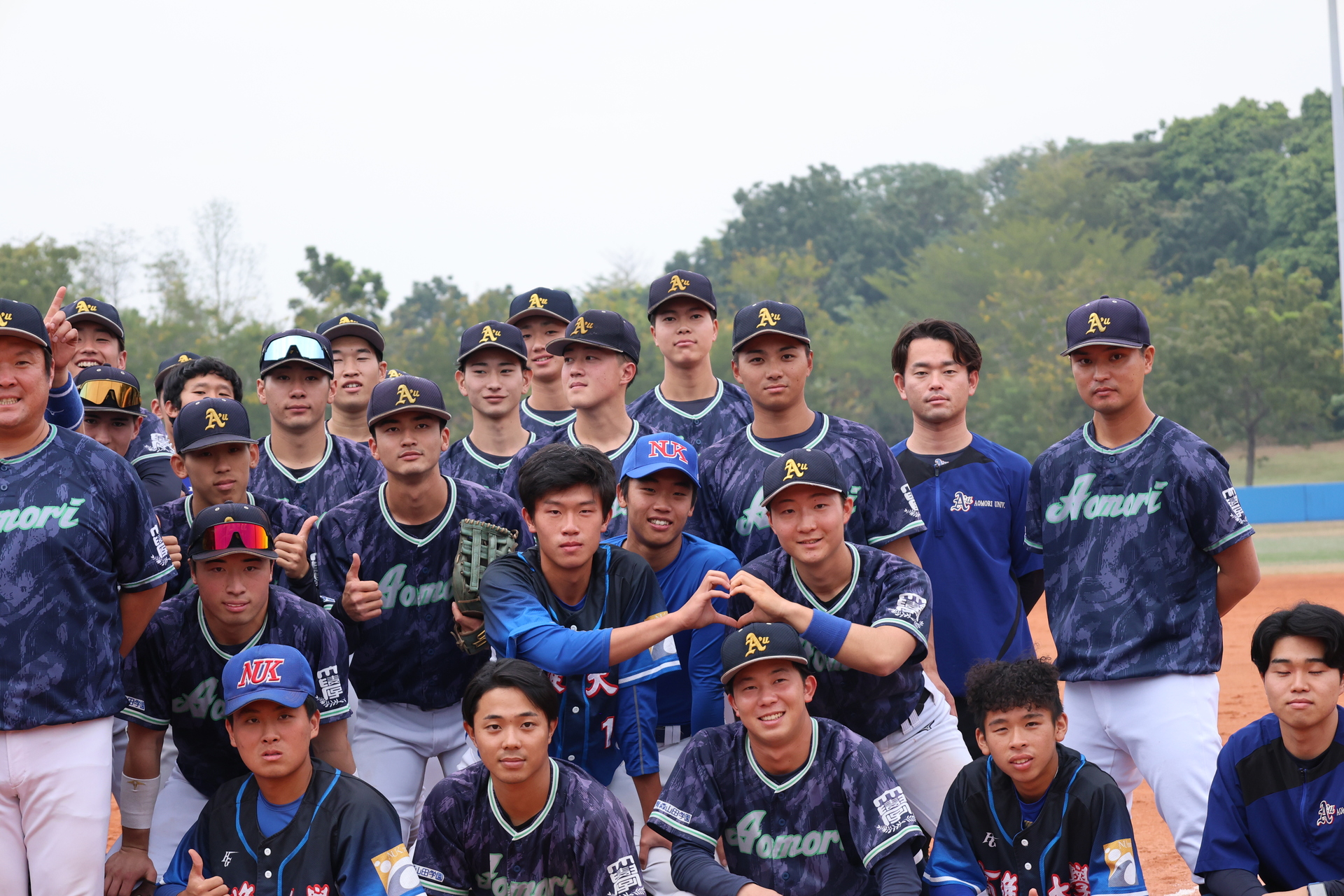 日本青森大學棒球隊來台交流 與國立高雄大學進行友誼賽深化國際體育交流 003圖片