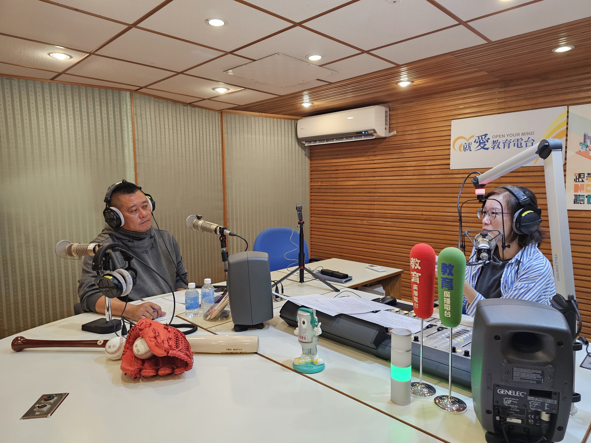 棒球校隊總教練林朝揚接受教廣高雄台《TeaTime時光》專訪談WBC_002