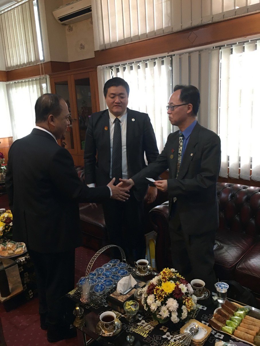 Friendship between NUK and IndonesiaImage