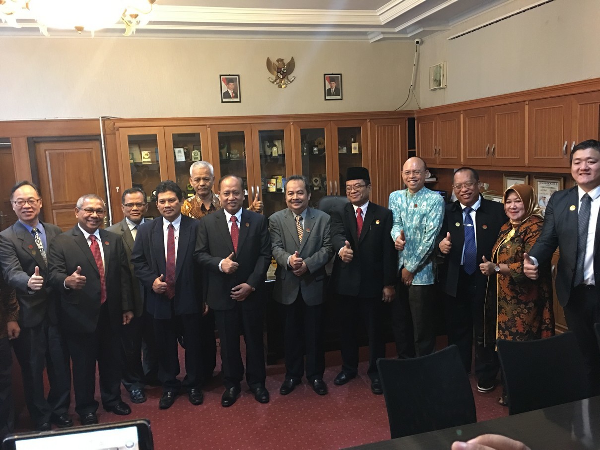 Friendship between NUK and IndonesiaImage