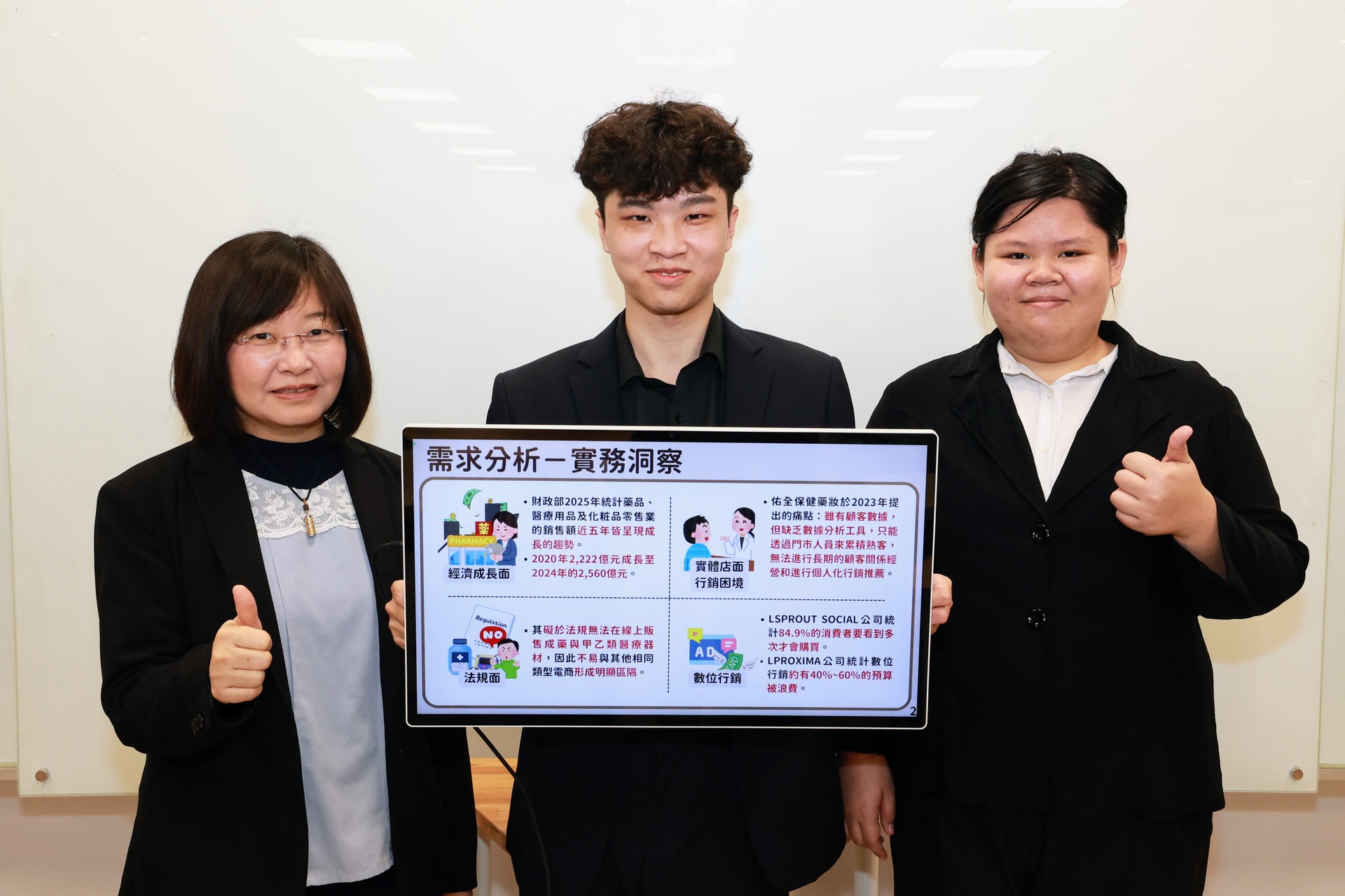 資管系師生團隊勇奪數發部AI學研解題「卓越團隊」獎001圖片