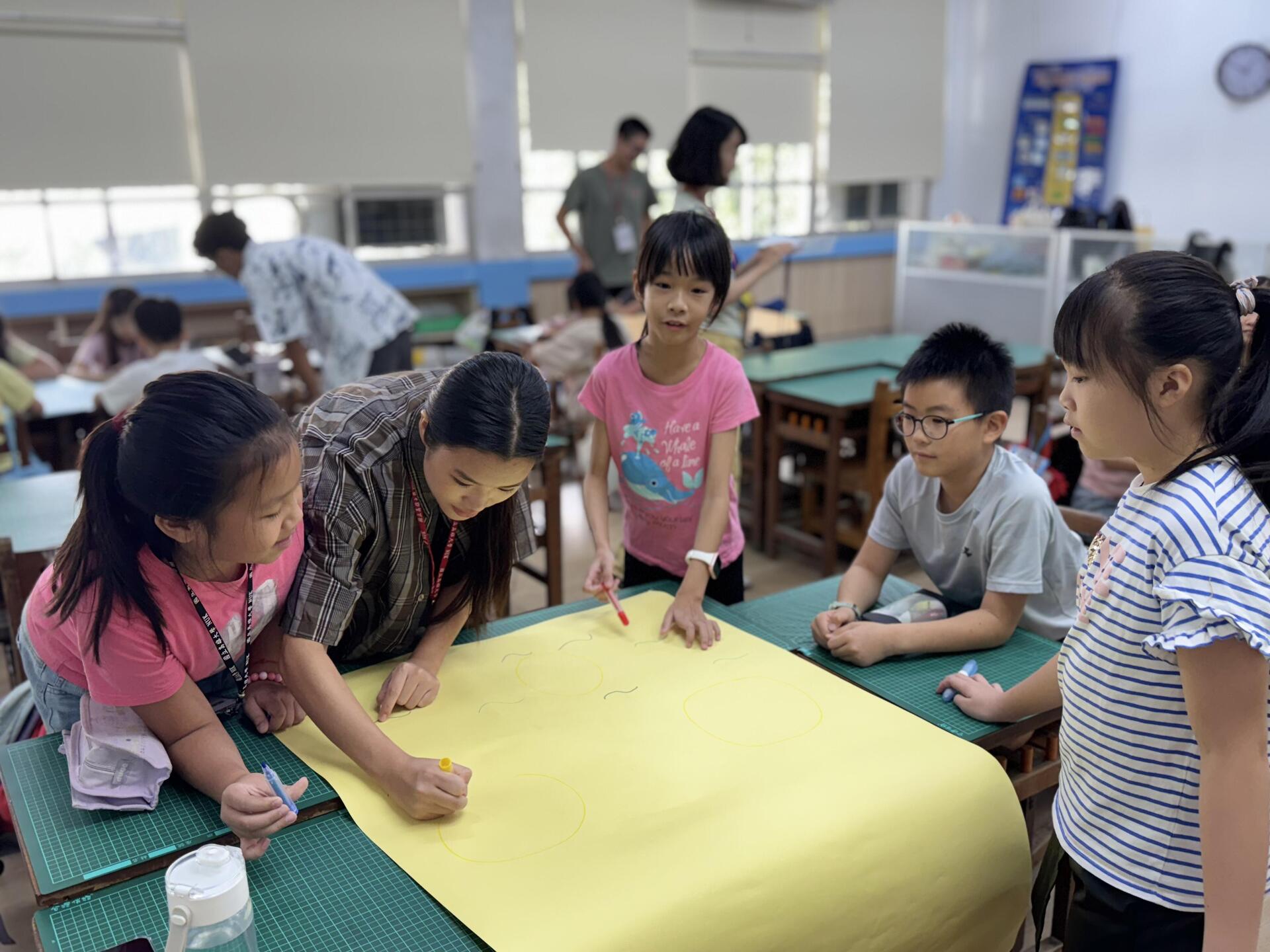 高雄大學西語系赴里港國小辦雙語夏令營 結合英語、科學與環保 促進教育優先區孩子自信成長、樂在學習 006圖片