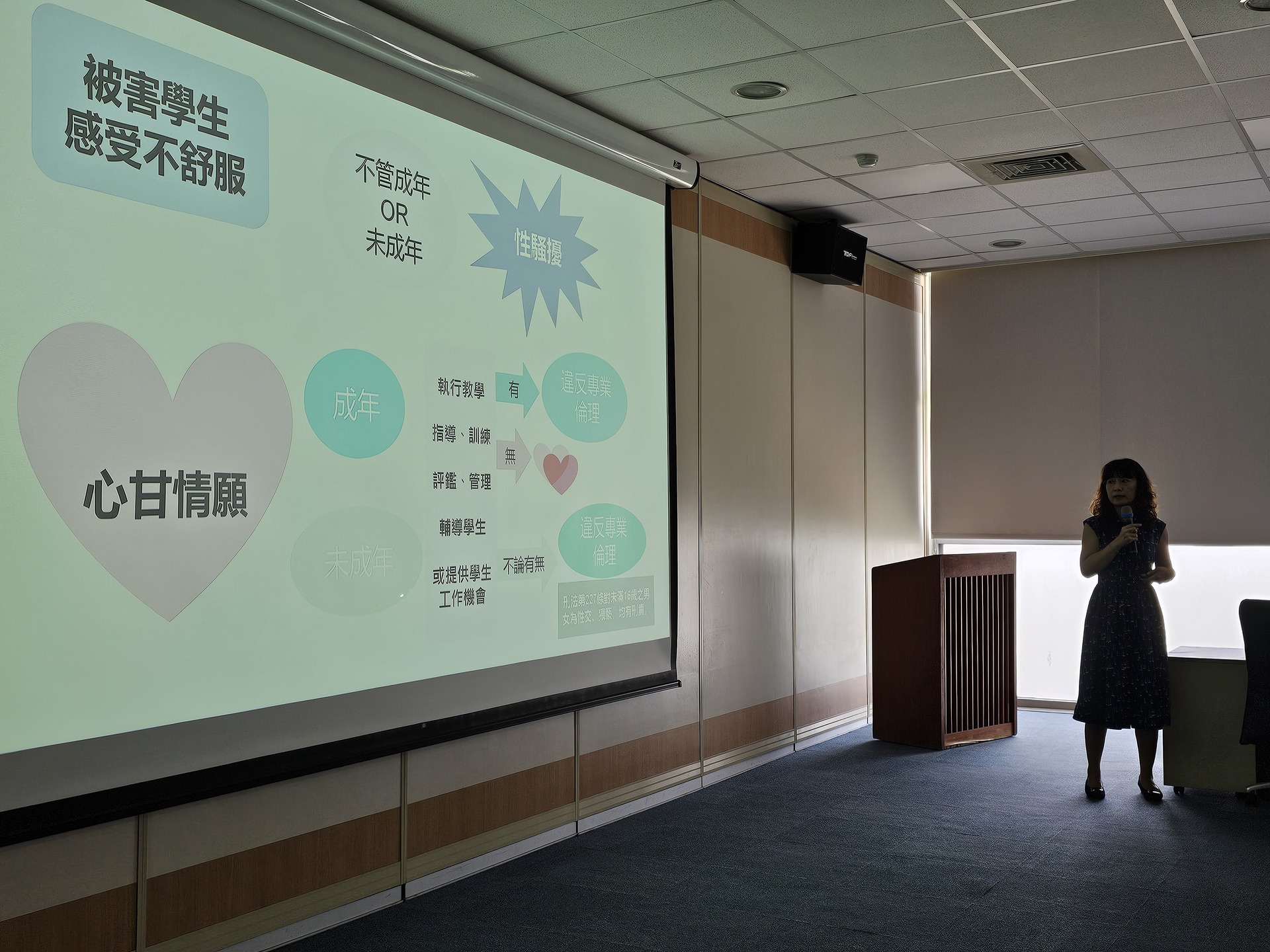 學務處諮商輔導組「師生互動界線」導師輔導知能研習003
