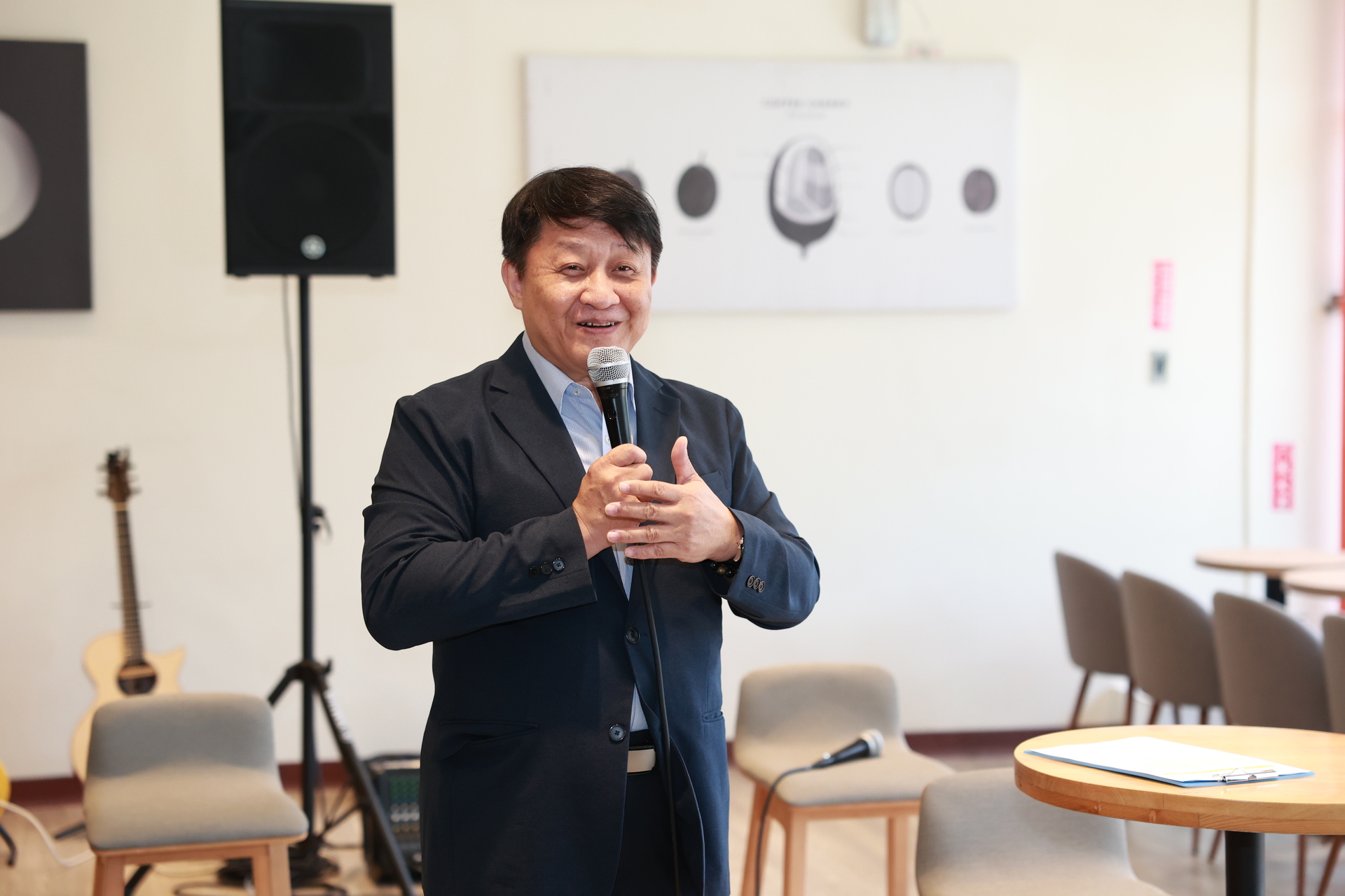 路易莎咖啡高雄大學門市開幕,香氣瀰漫生態湖畔007圖片