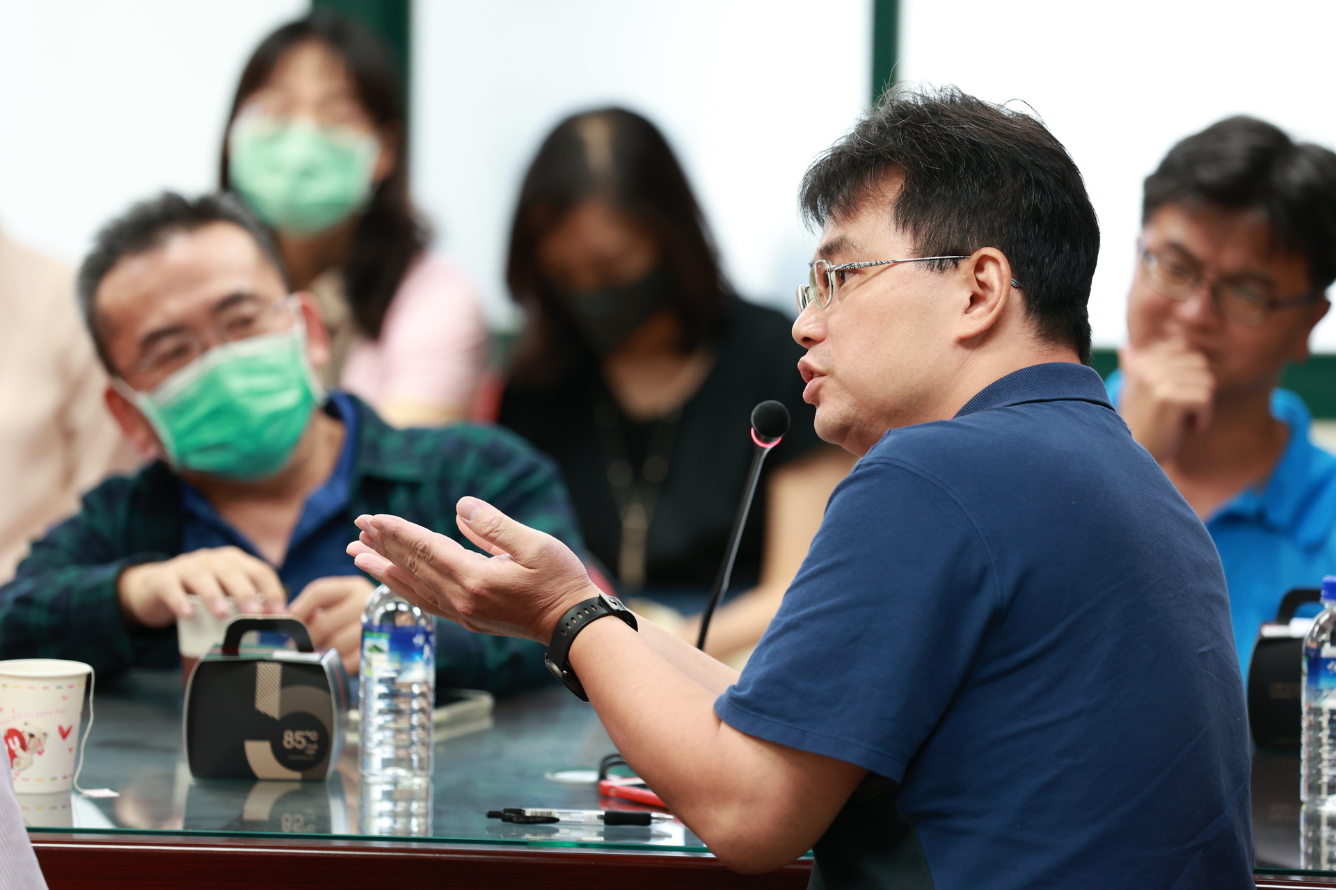 高大校長陳月端偕同主管與管理學院教師交流座談5