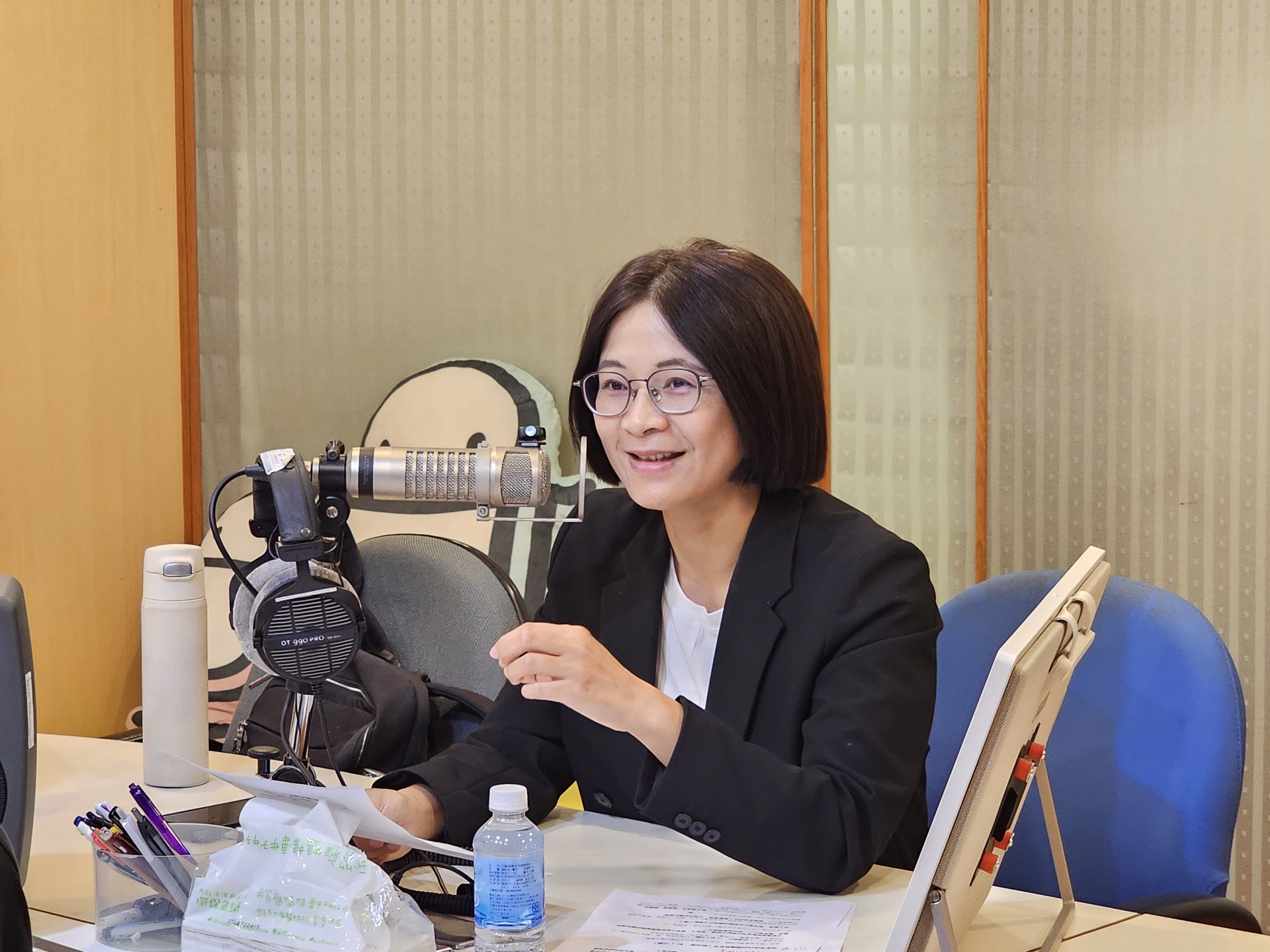 通識中心教學發展組組長蔡郁焄接受媒體專訪談閱讀與書寫能力003