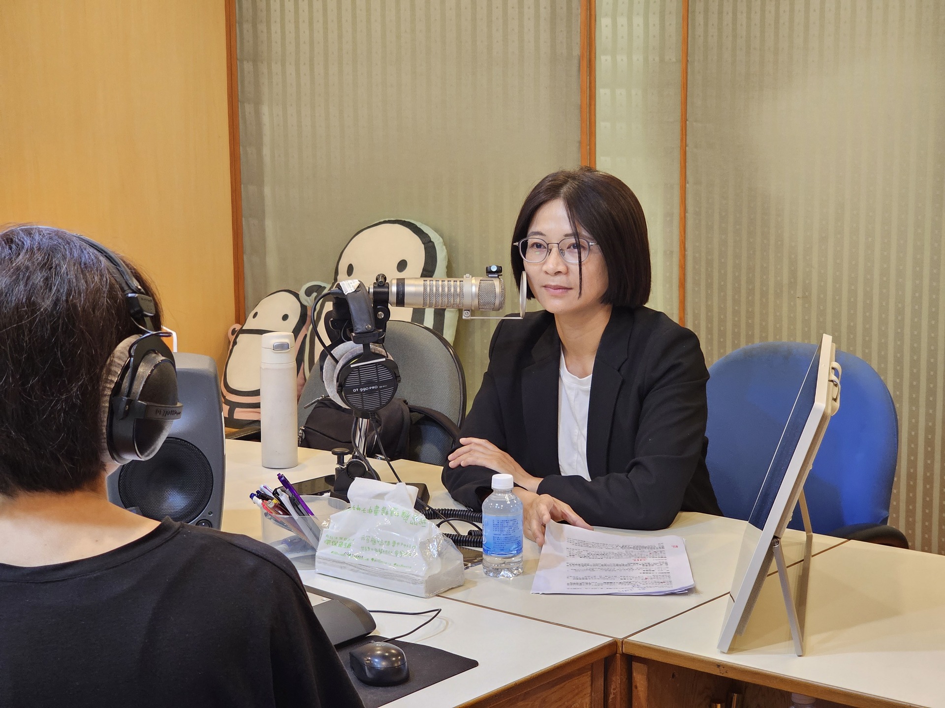 通識中心教學發展組組長蔡郁焄接受媒體專訪談閱讀與書寫能力005