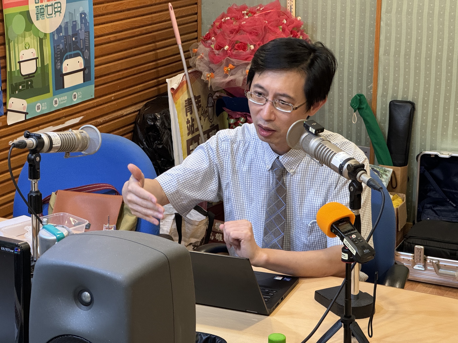 高大、教廣2024合作企劃《開啟時光機》_專訪應物系副教授兼科學教育中心主任余進忠002圖片
