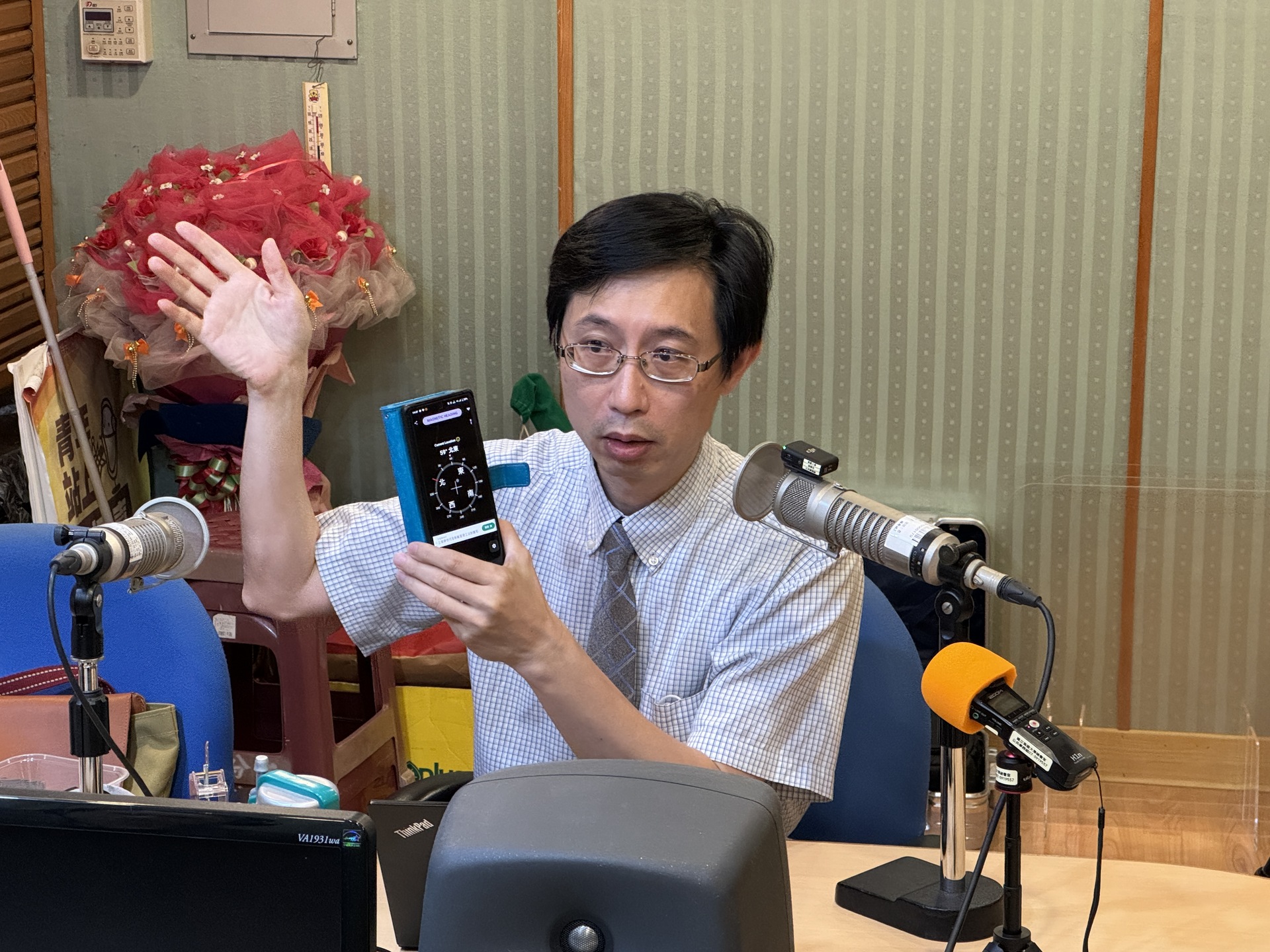 高大、教廣2024合作企劃《開啟時光機》_專訪應物系副教授兼科學教育中心主任余進忠003圖片