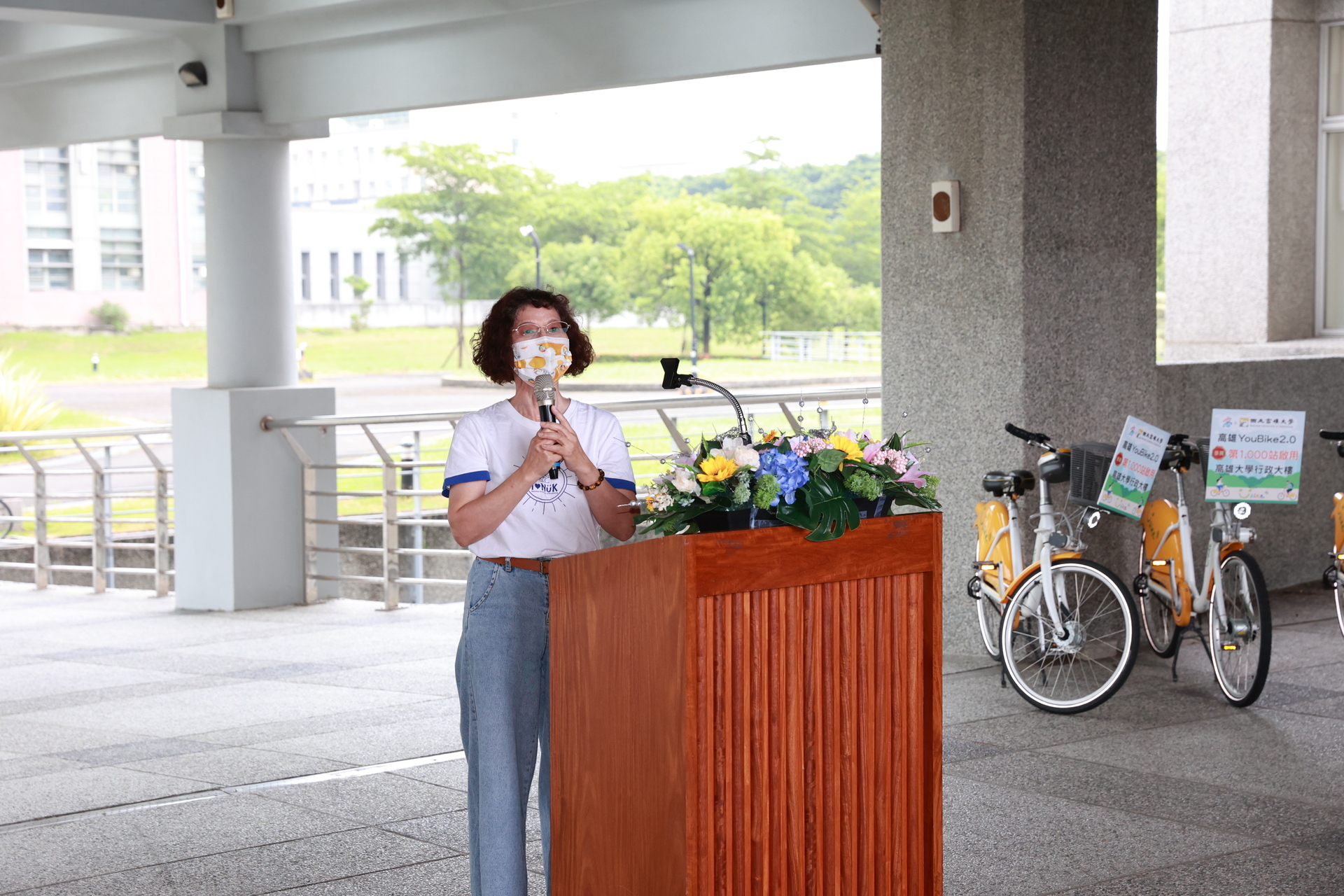 高雄大學校長陳月端致詞