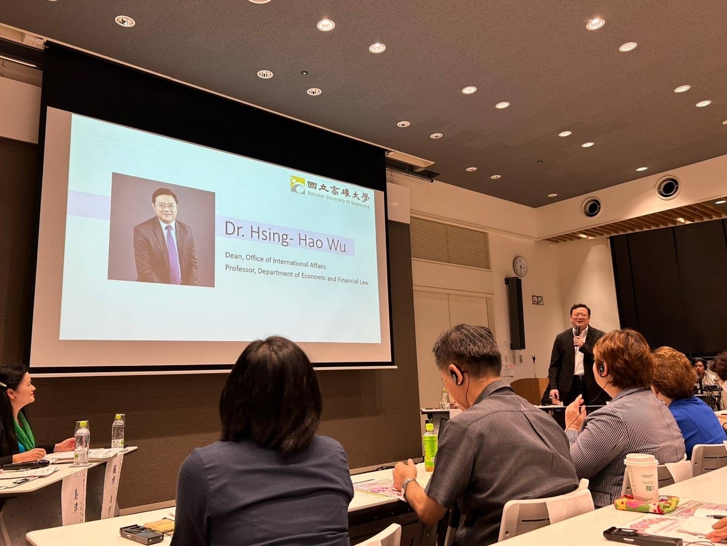 The president of the National University of Kaohsiung (NUK), Yueh-Tuan Chen, led a delegation to Japan, resulting in fruitful exchanges and accomplishments. 005