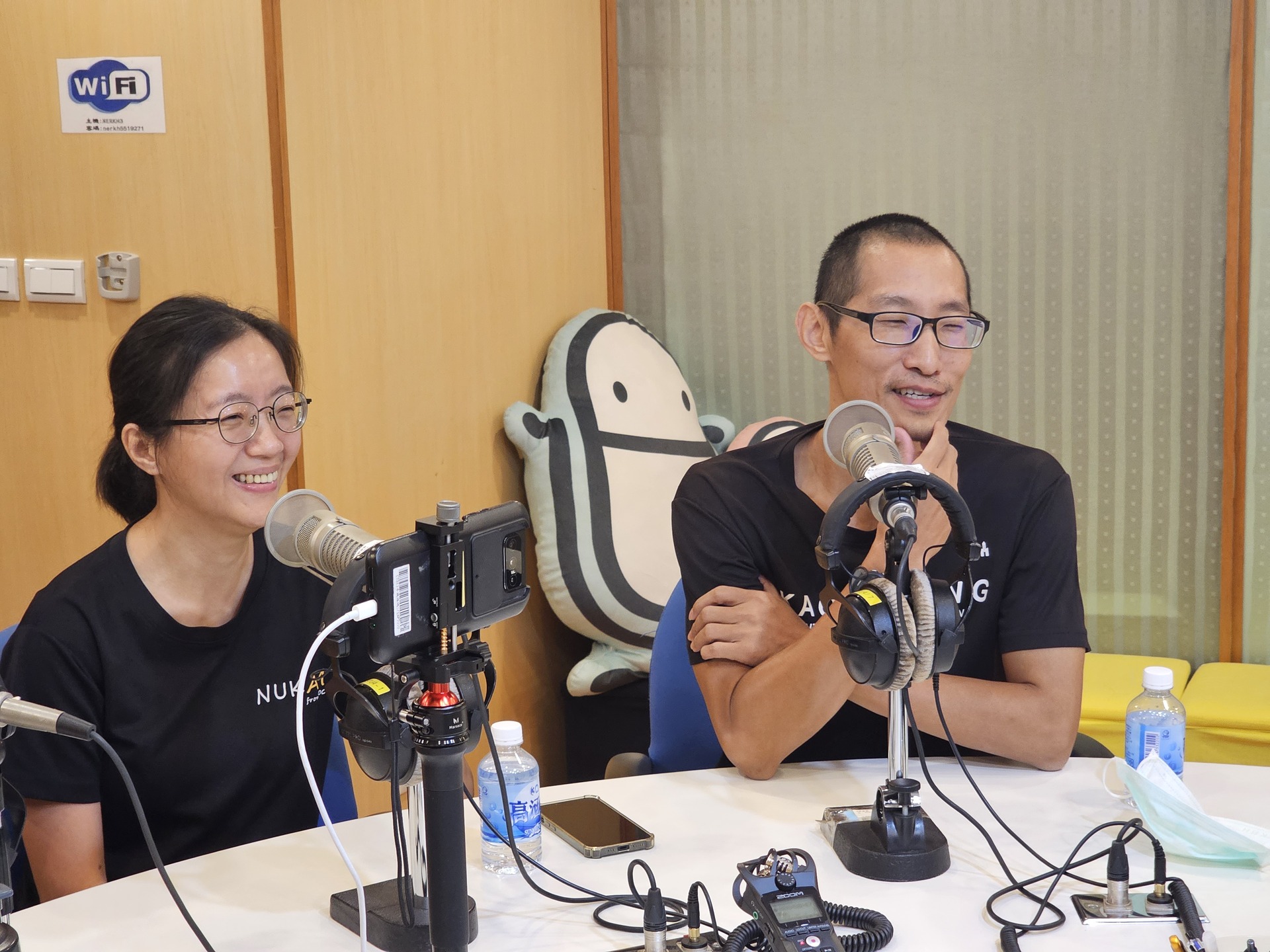 應用數學系系主任張惠蘭、副教授曾昱豪、系友郭尚栢受訪005