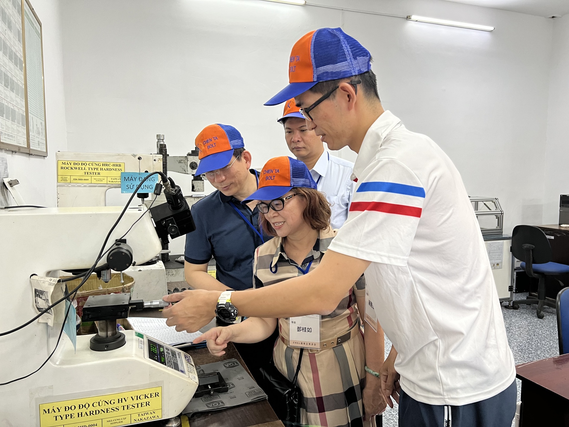 EMBA學員國際移動學習，赴越參訪校友台企07