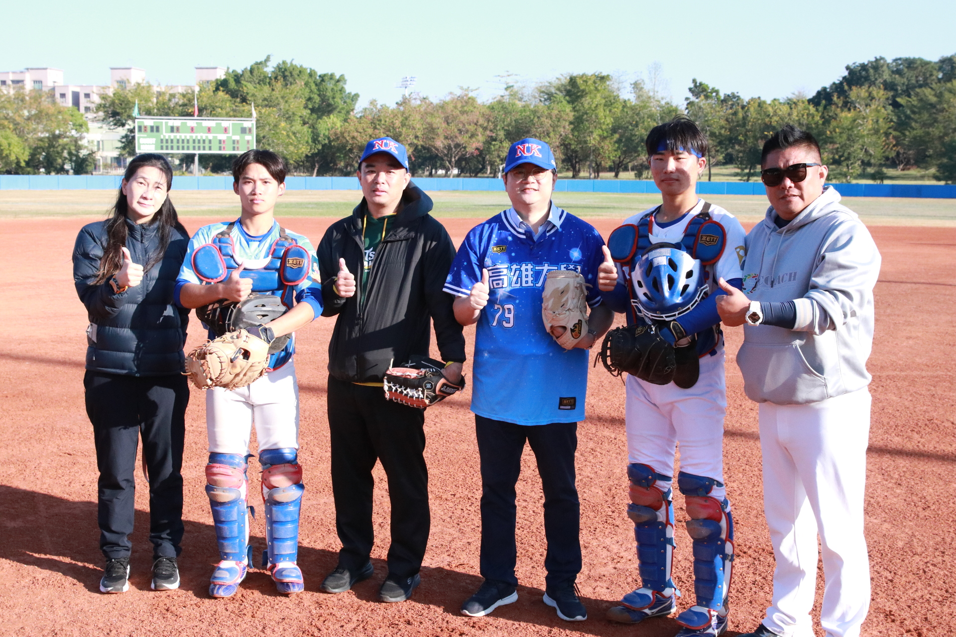 大專棒球聯賽公開二級在高雄大學開打 地主隊首戰告捷 002圖片