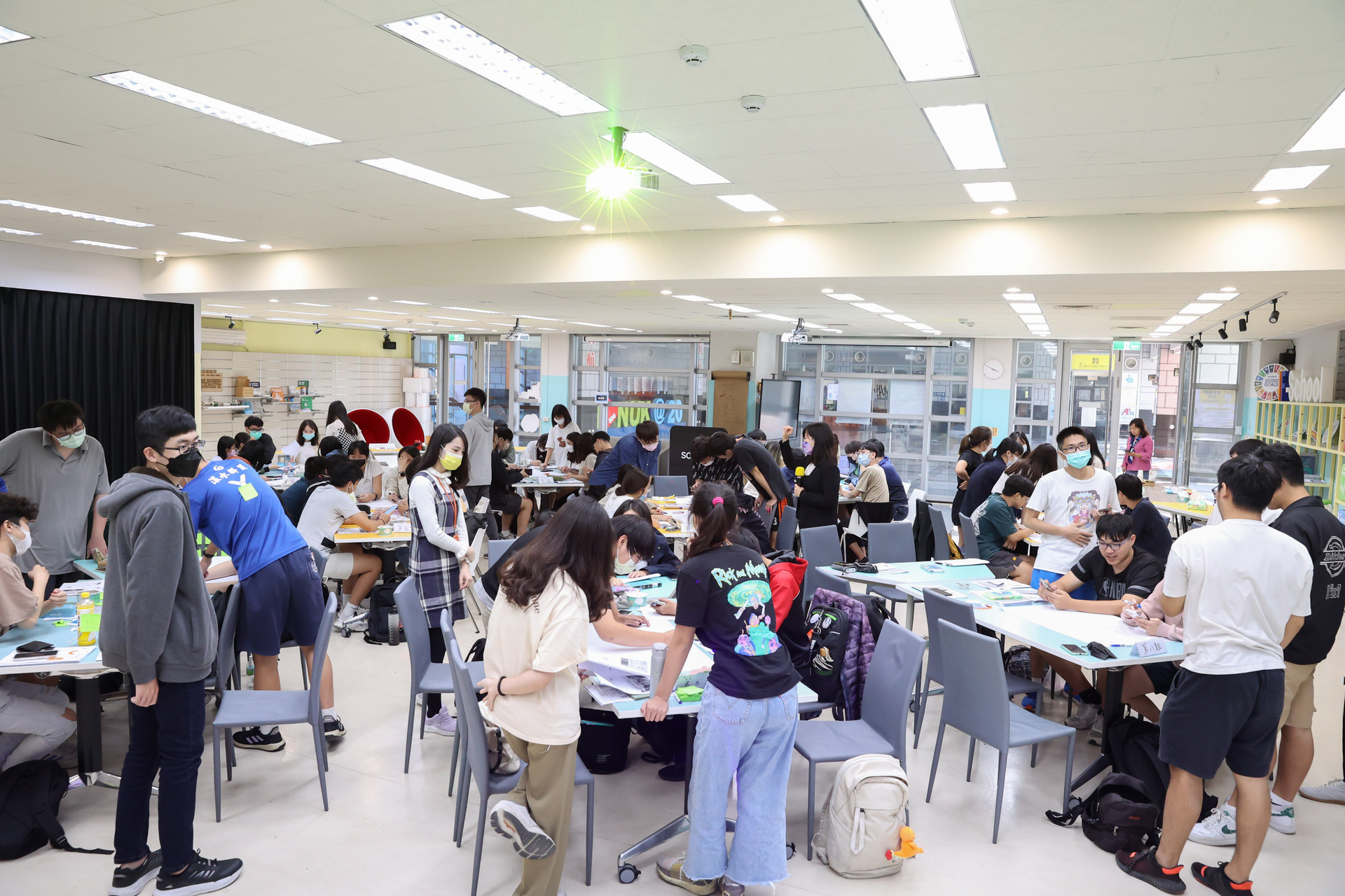 講師帶領各組永續議題發想