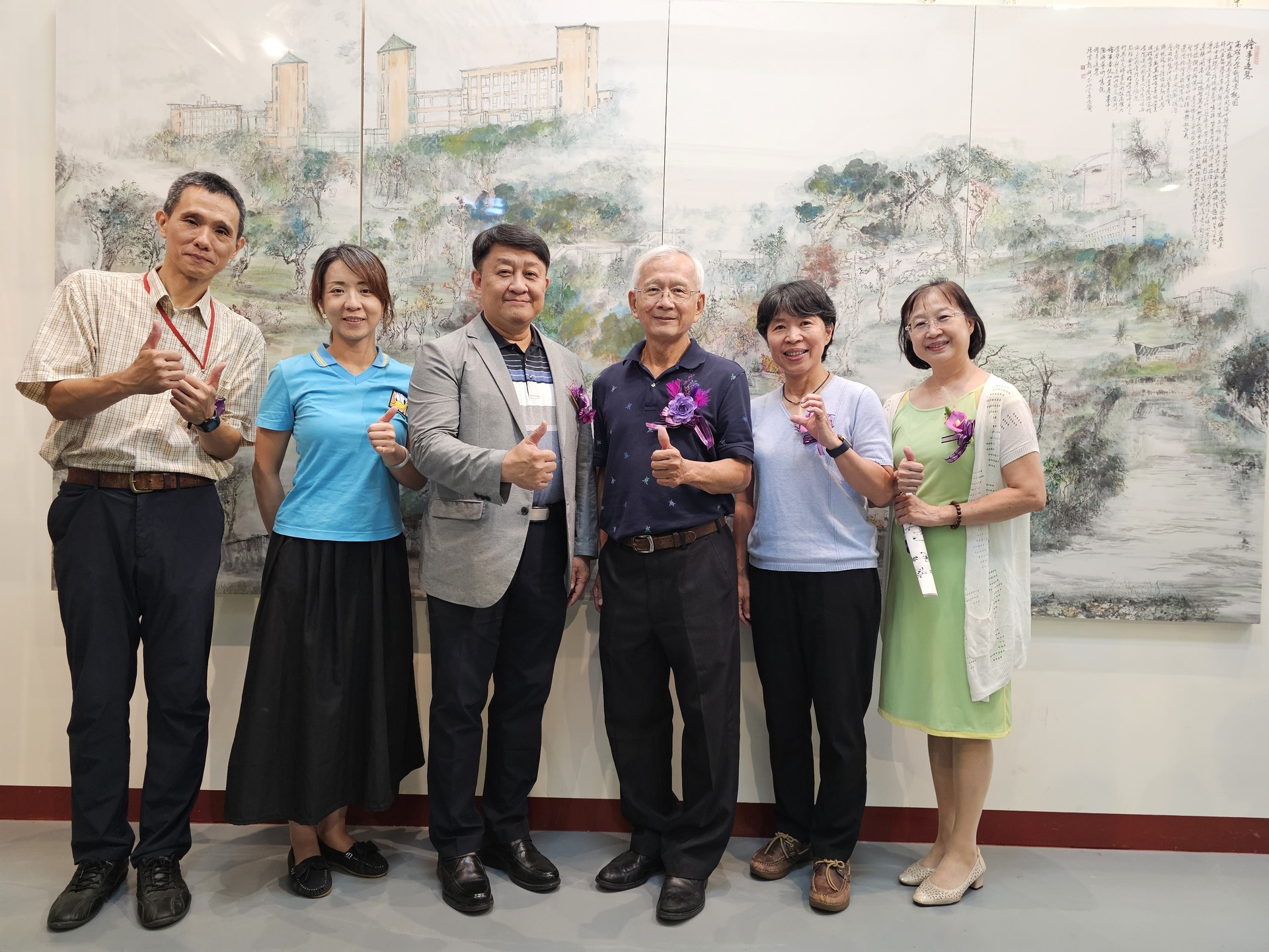 藝術家張雲龍 《繪事是慧》水墨個展高雄大學登001場圖片