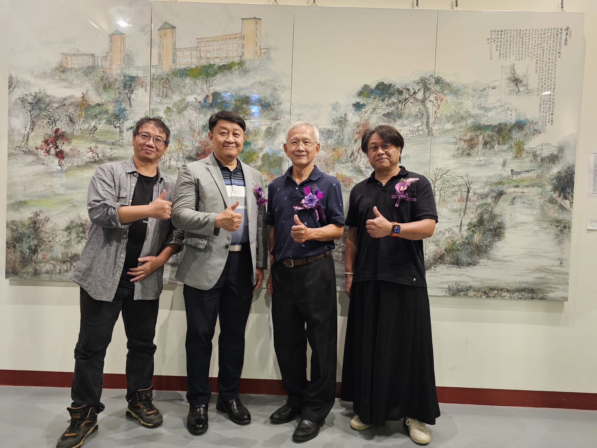 藝術家張雲龍 《繪事是慧》水墨個展高雄大學登場003圖片