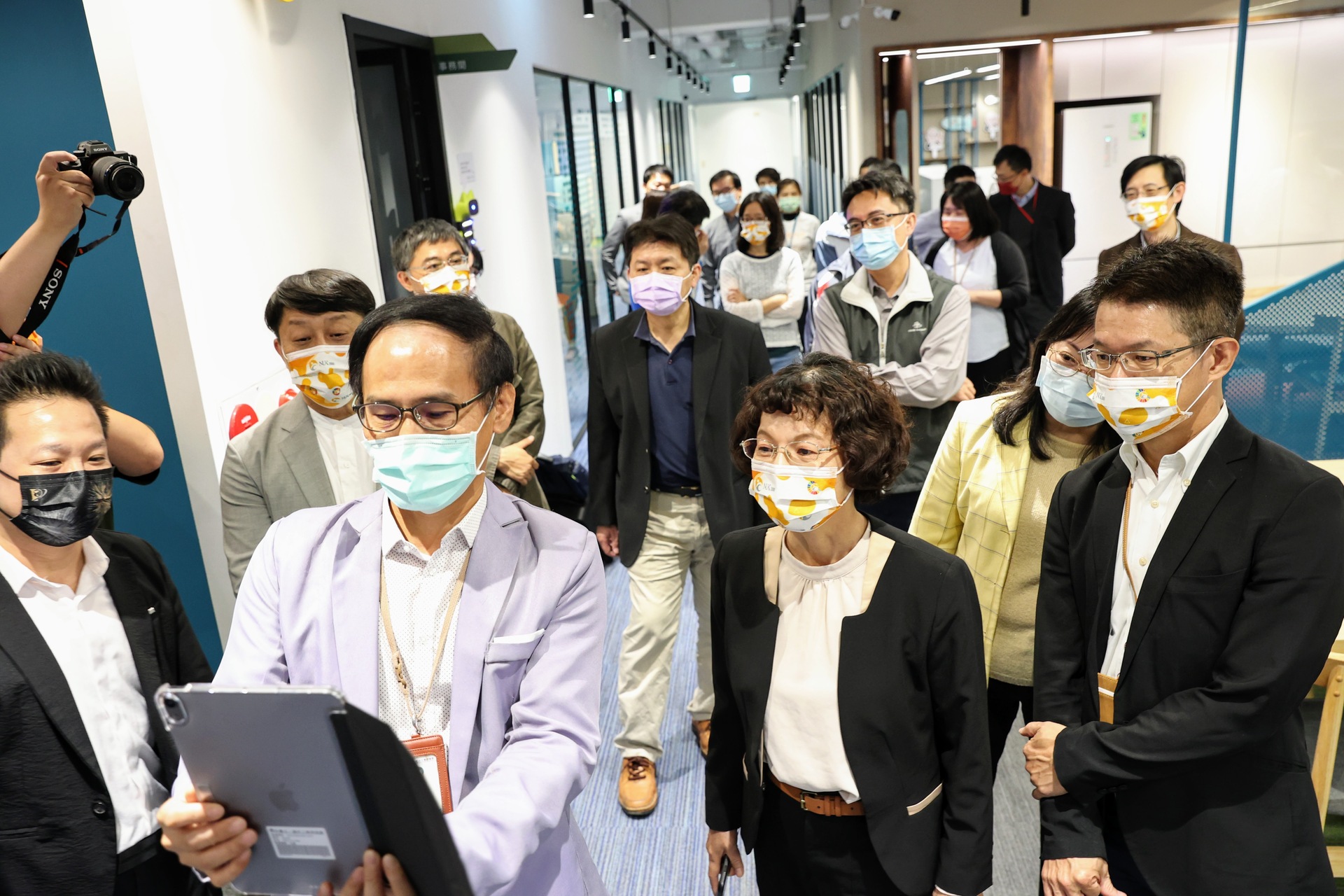 高雄大學參訪亞灣新創園、洽談合作機會002