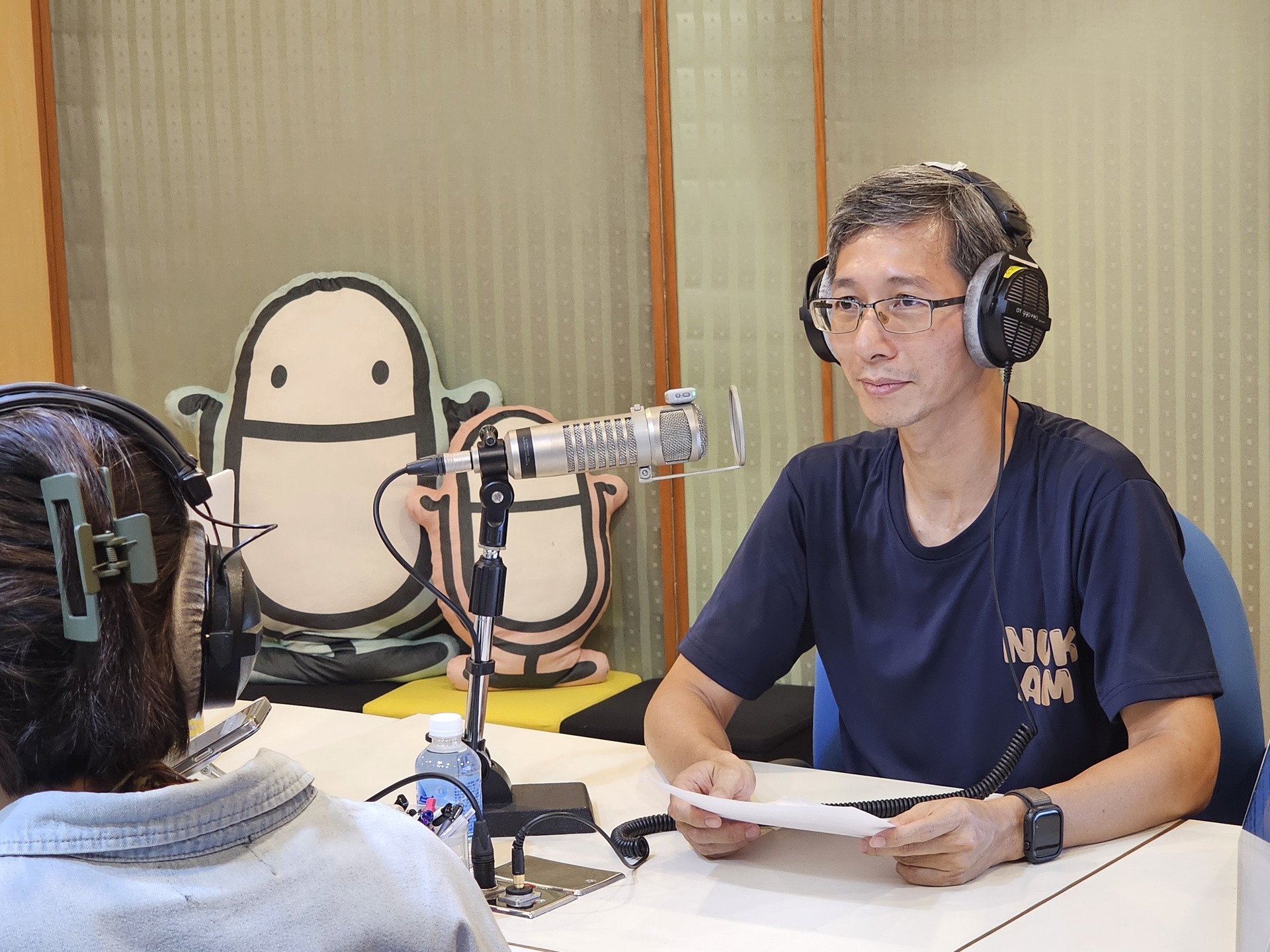 高雄大學應用數學系系主任林英杰接受教廣高雄台專訪006