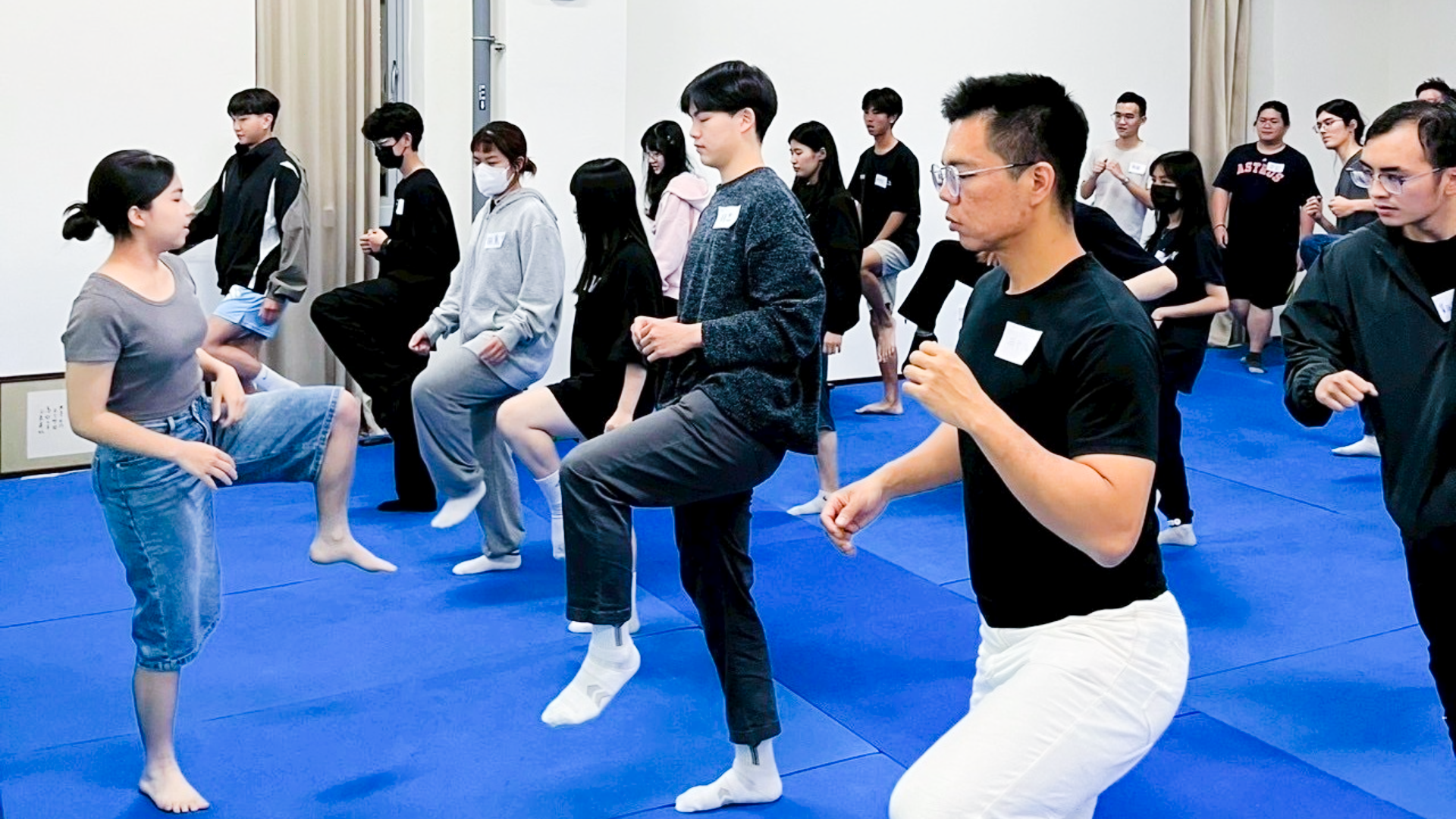 跆拳道愛好者重組社團、實踐習武精神001