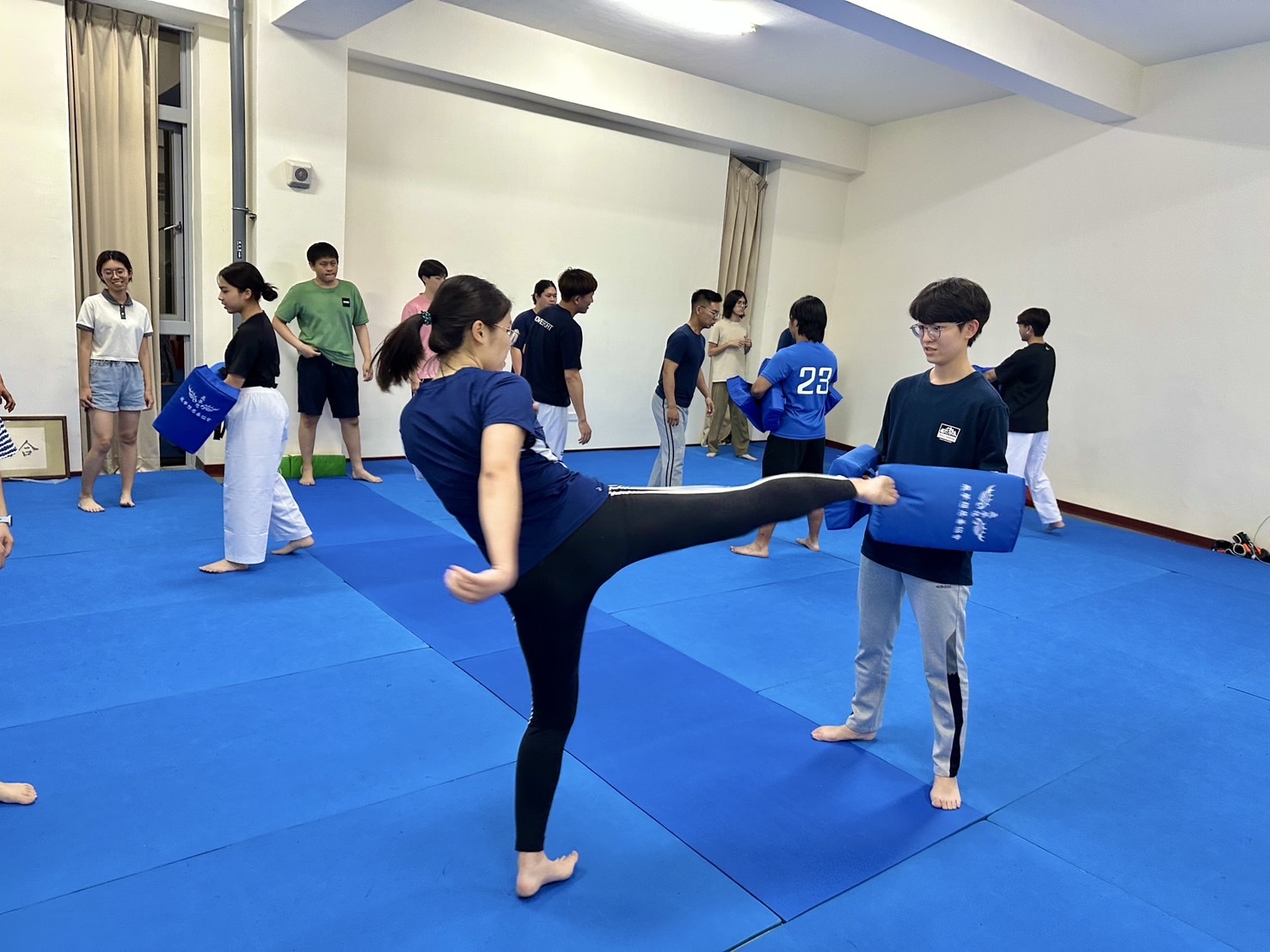 跆拳道愛好者重組社團、實踐習武精神003