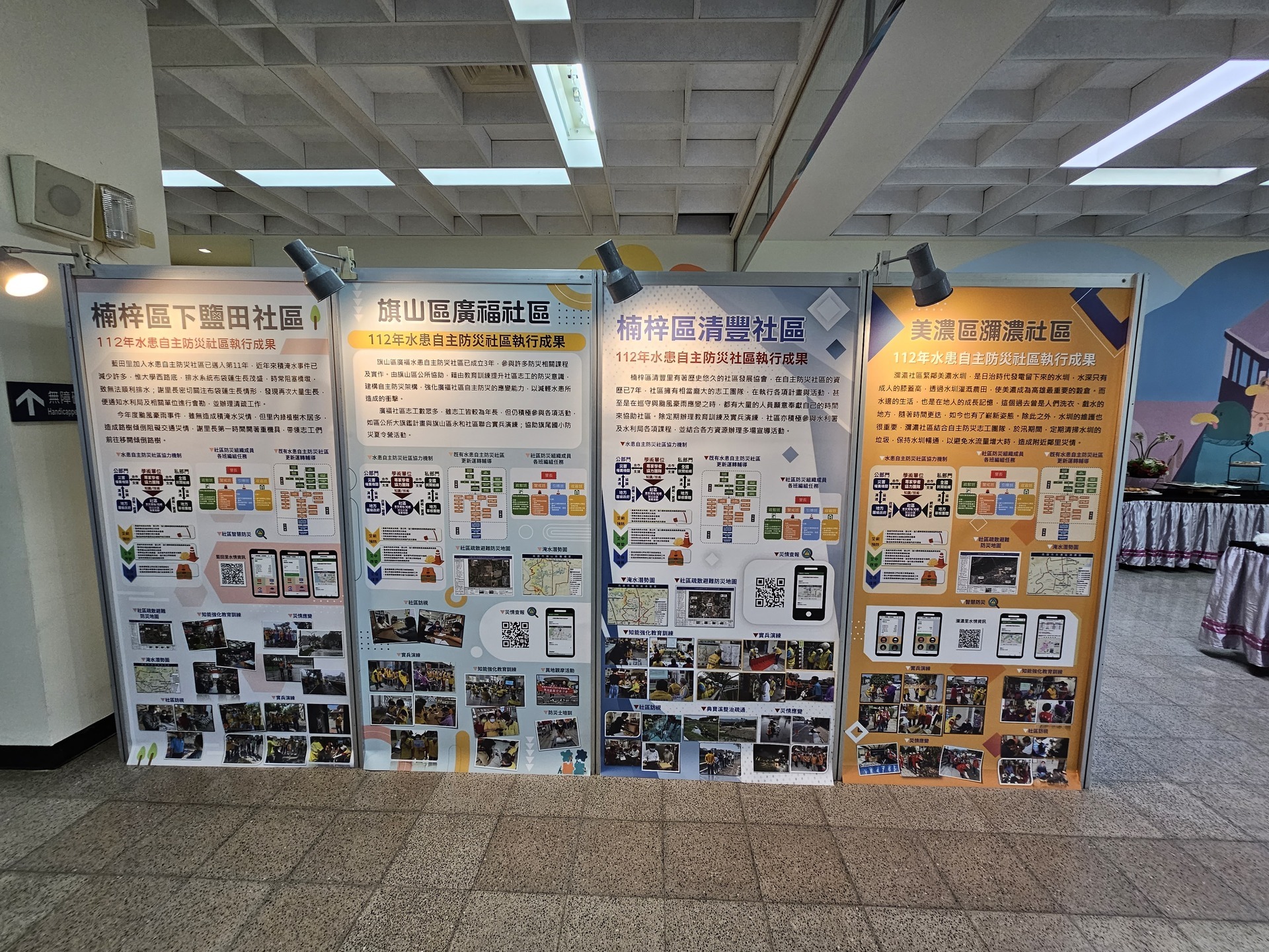 NUK's Science and Technology Center for Disaster Prevention and Reduction and the Kaohsiung City Government's Water Resources Bureau jointly organized the "Self-reliant Disaster Preparedness Community Achievement Exchange" 008