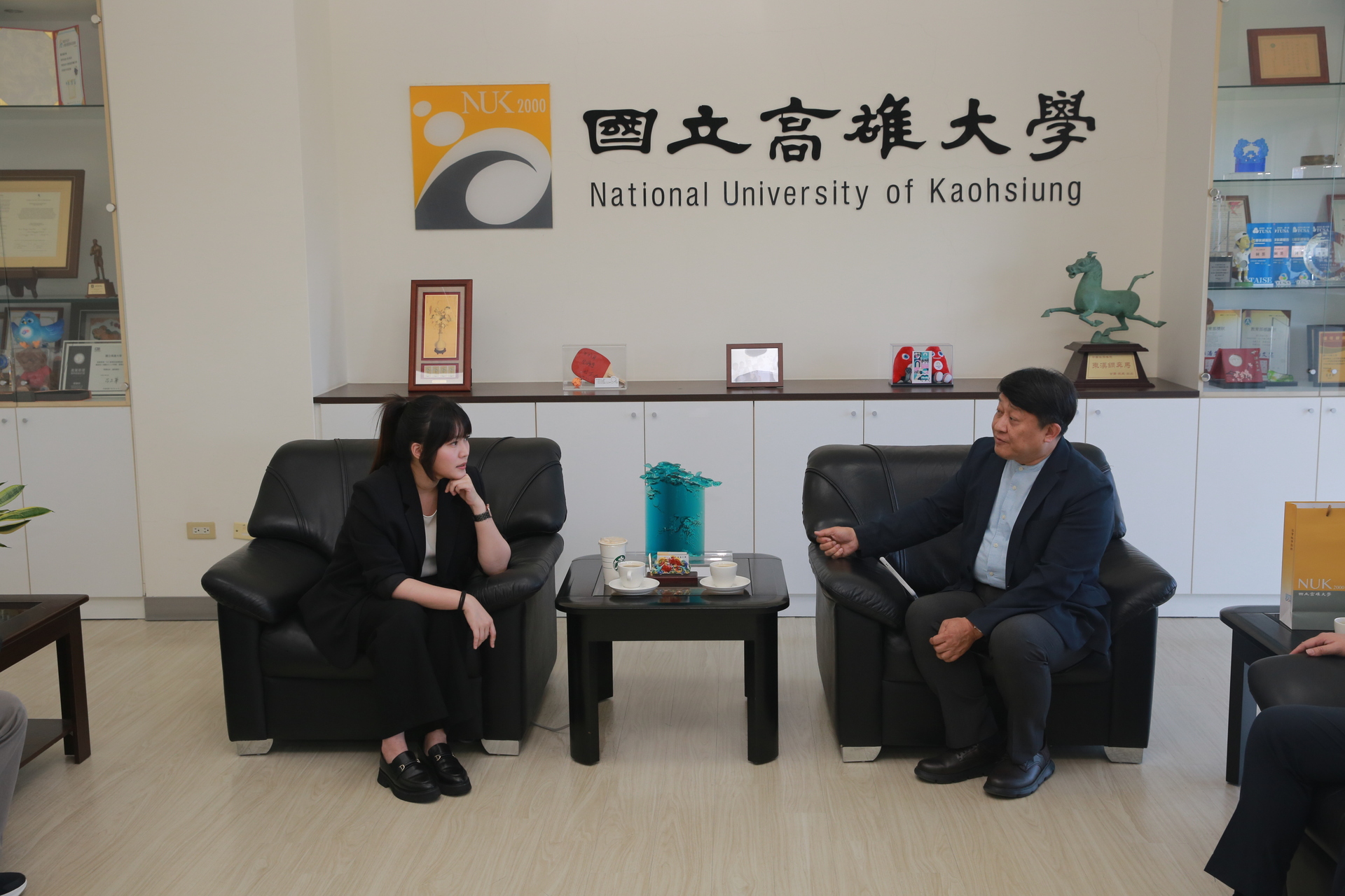 高雄大學《卓越講座》邀高市府行國處處長張硯卿談城市外交001